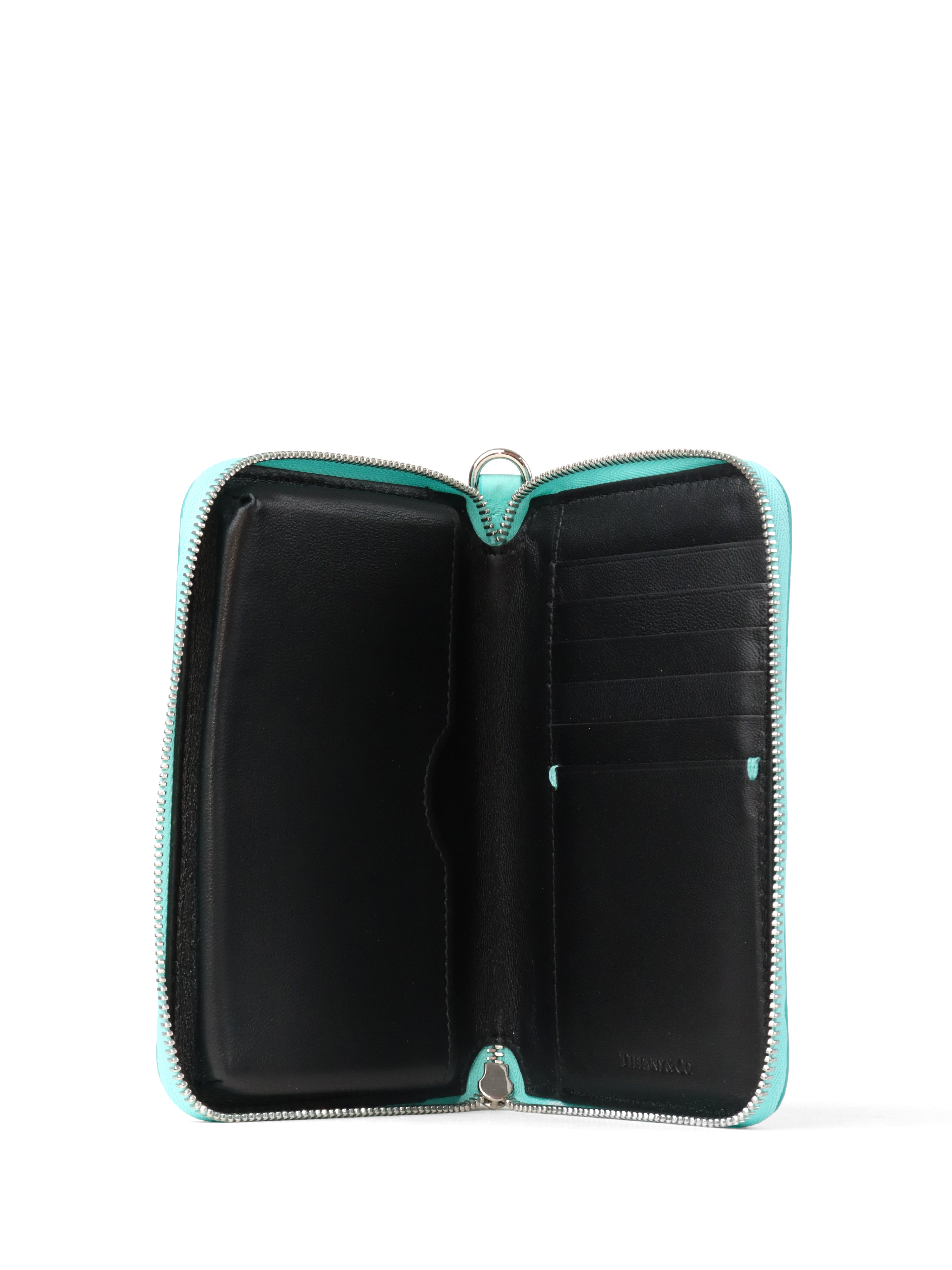 Tiffany  Co Turquoise Wristlet Wallet