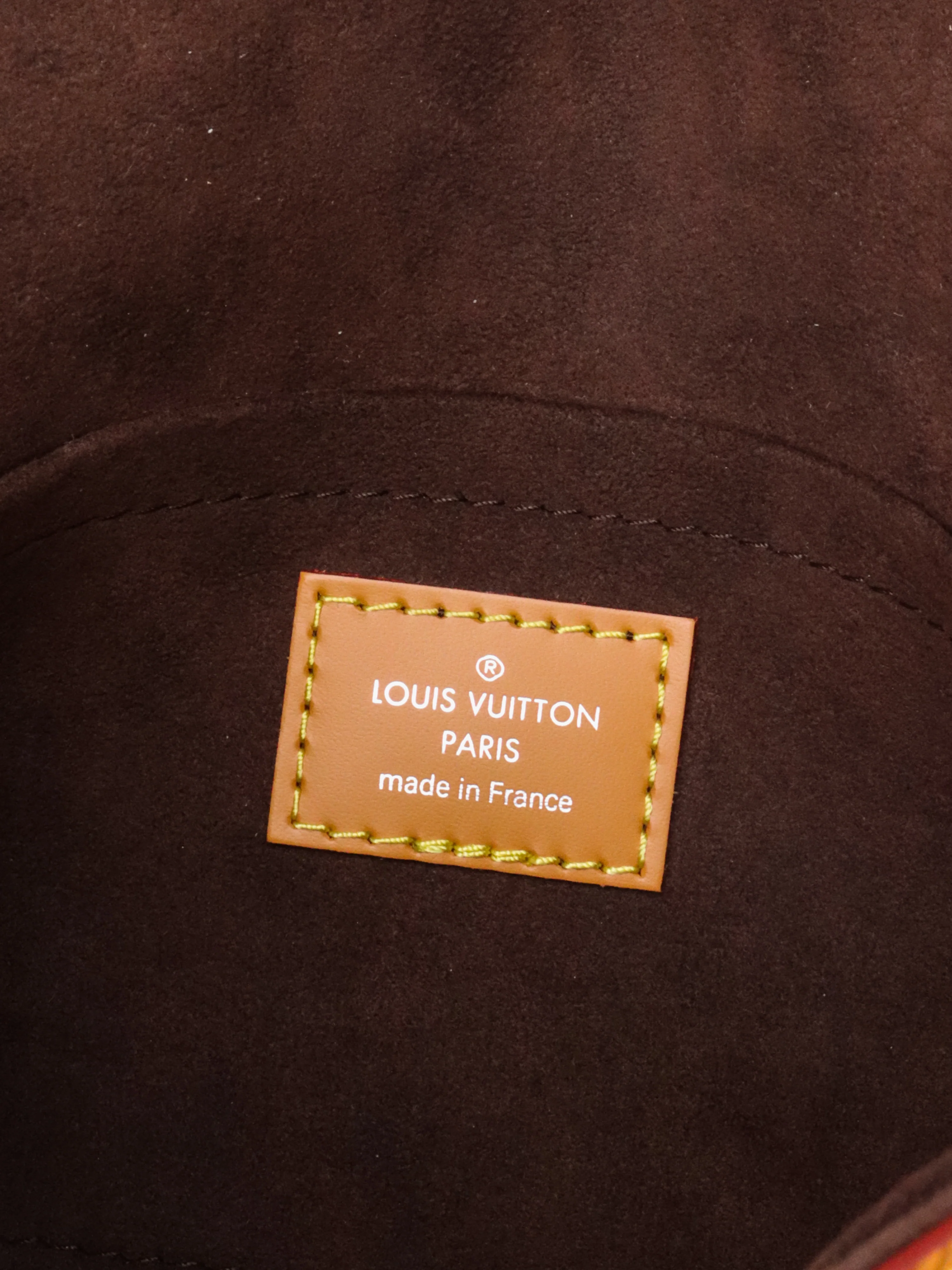 Louis Vuitton Gold Miel Epi Leather Cluny Mini Top Handle Bag