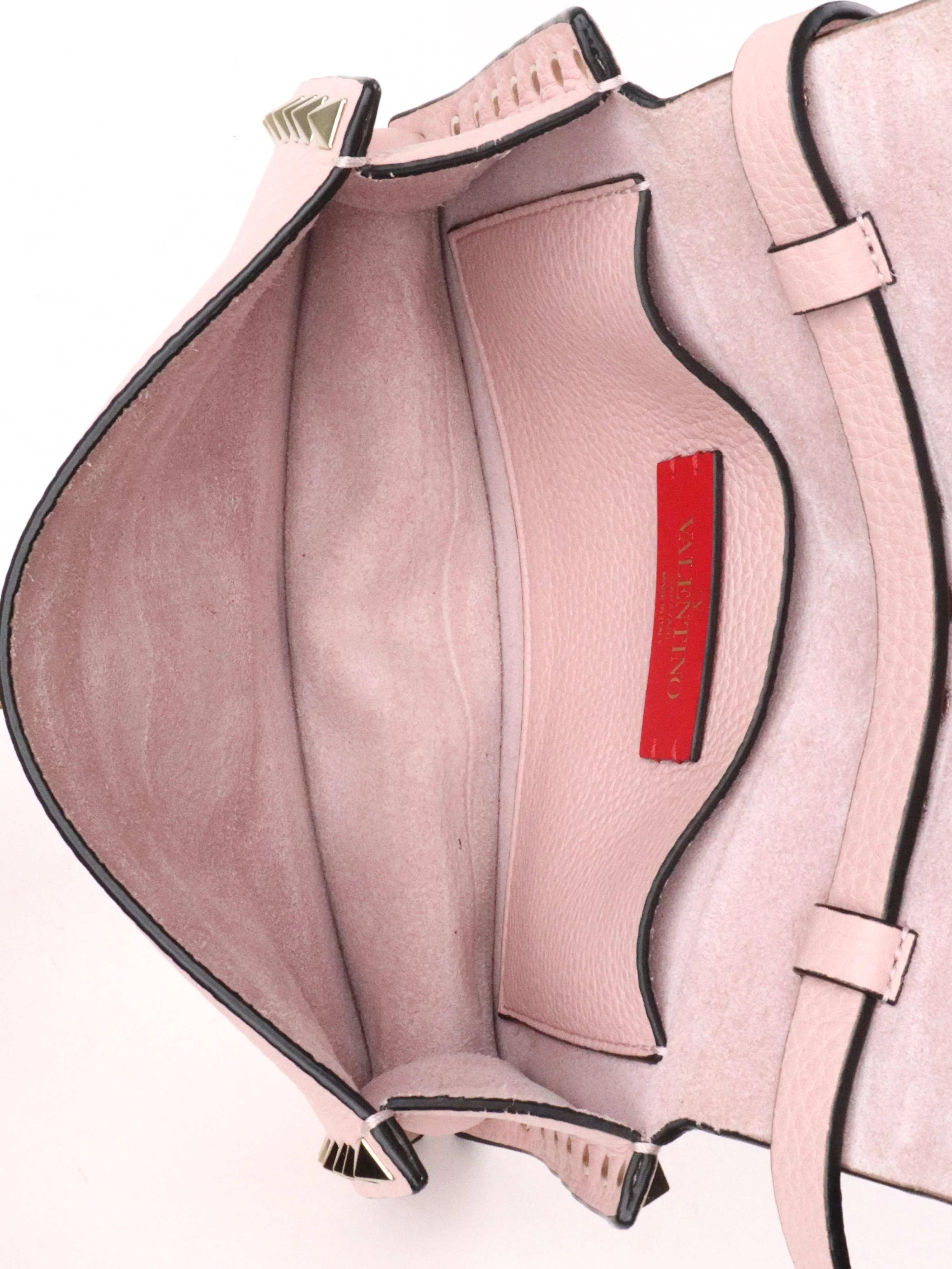 Valentino Rose Quartz Rockstuds Crossbody Bag