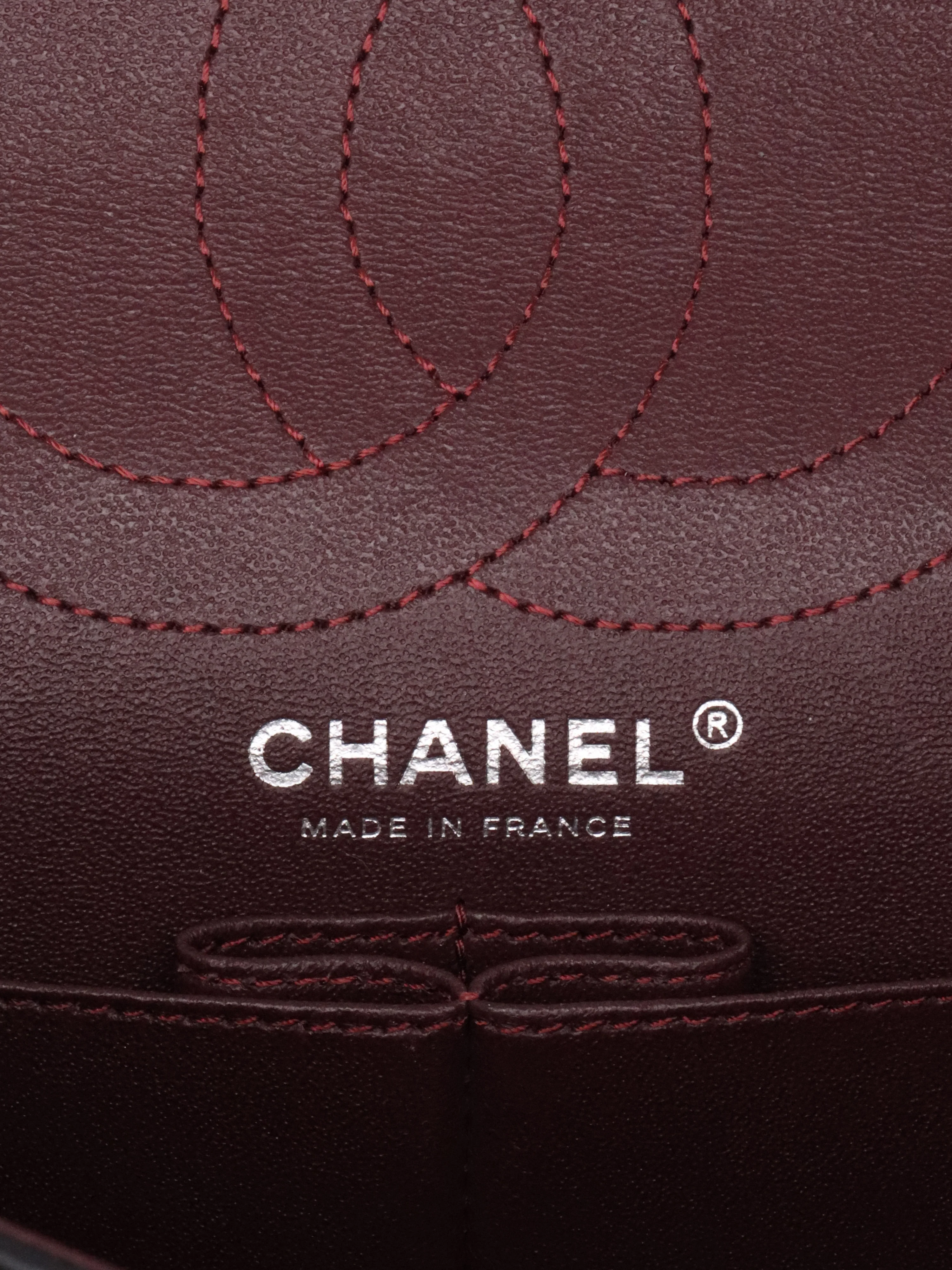 Chanel So Black Medium Classic Flap Reissue 2.55