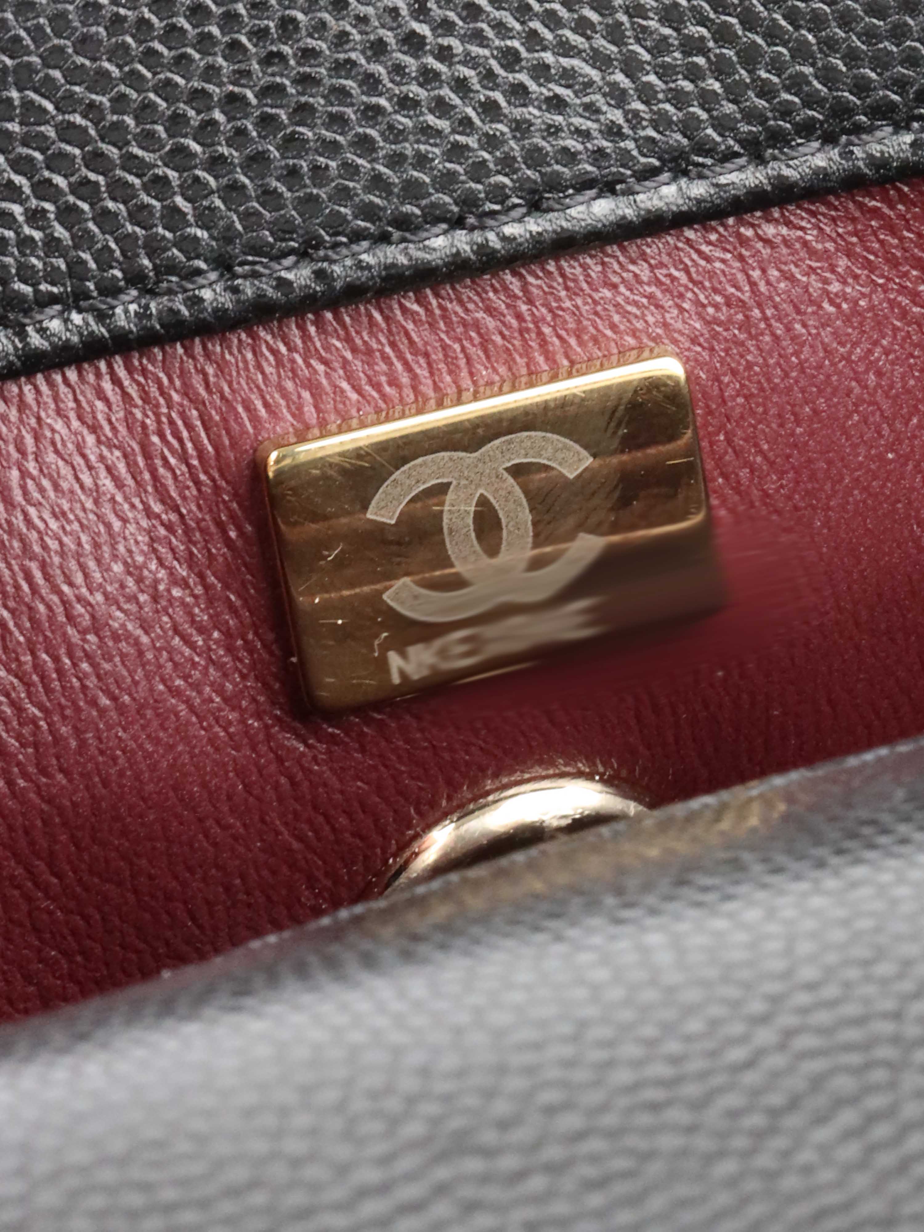 Chanel Black Coco Handle.