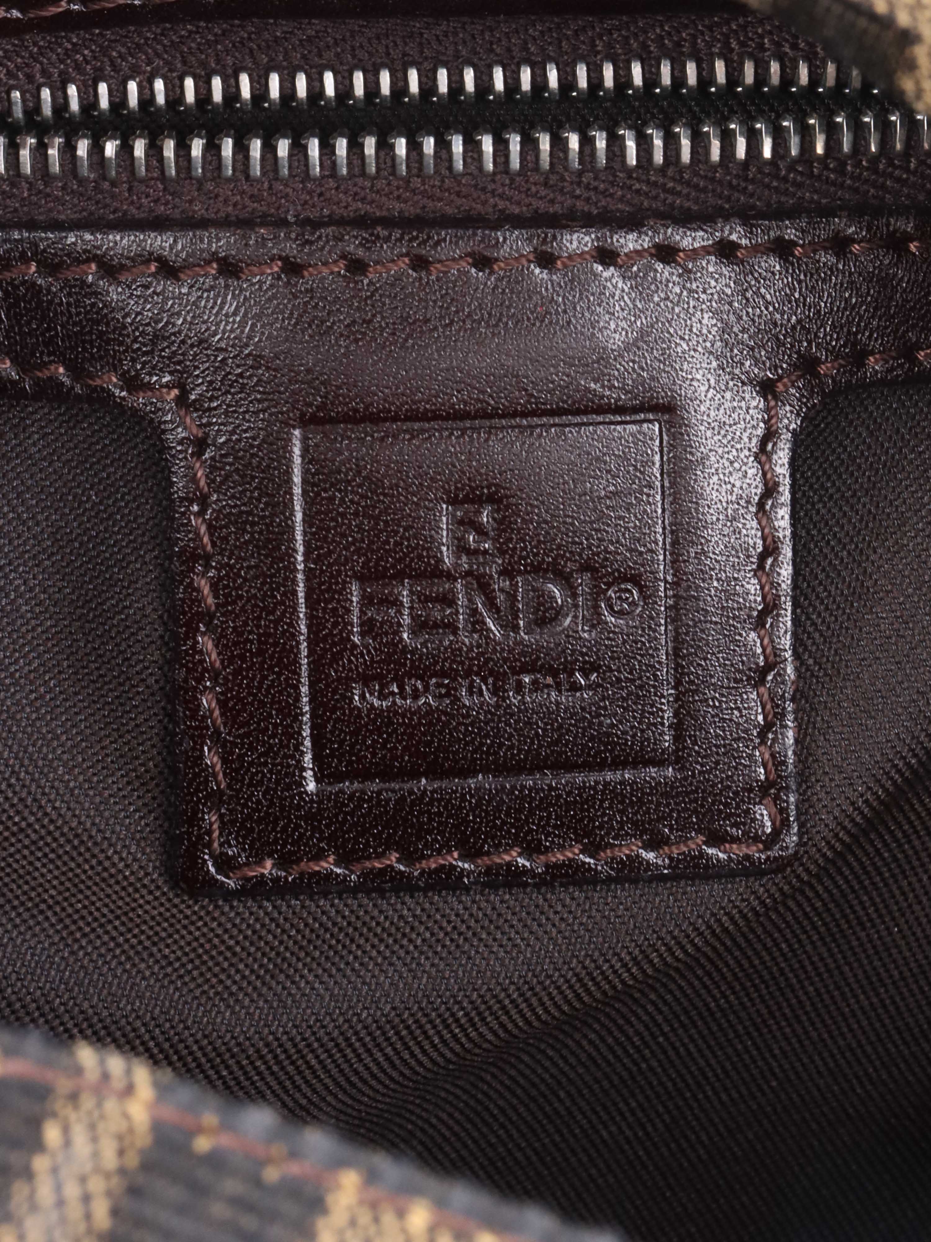 Fendi Zucca Mamma Baguette.