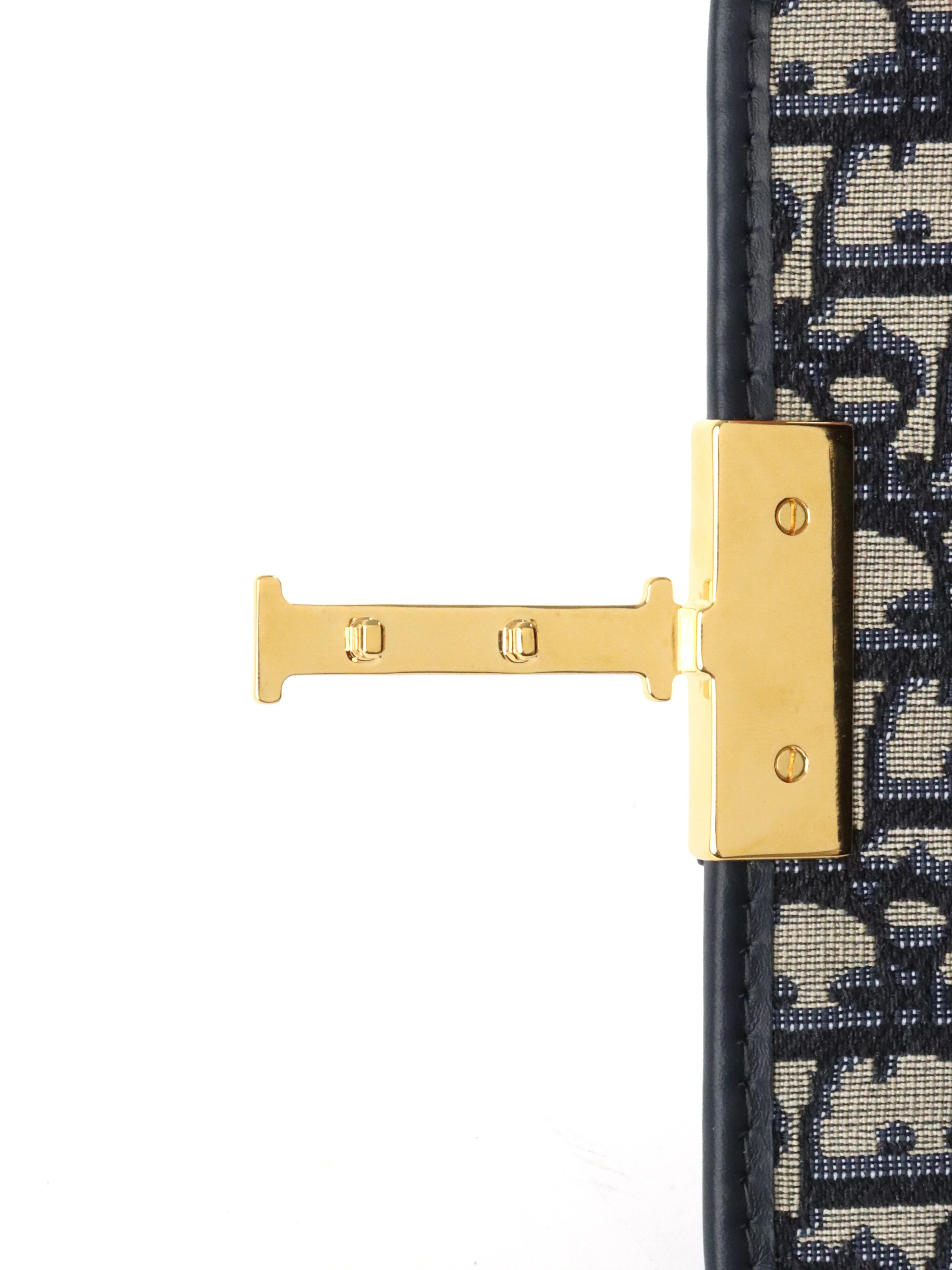 Dior Box 30 Montaigne Navy Oblique  Bag