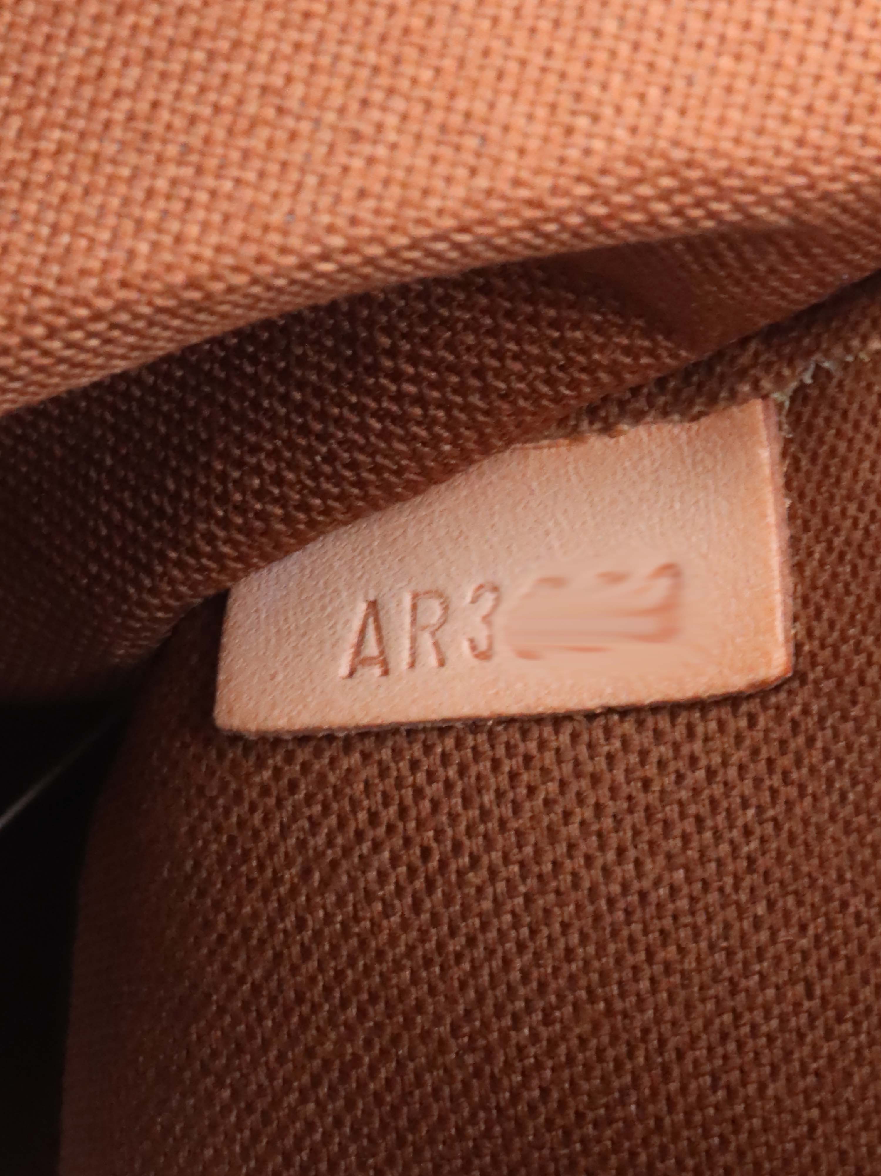 Louis Vuitton Brown Monogram Thames PM Bag.