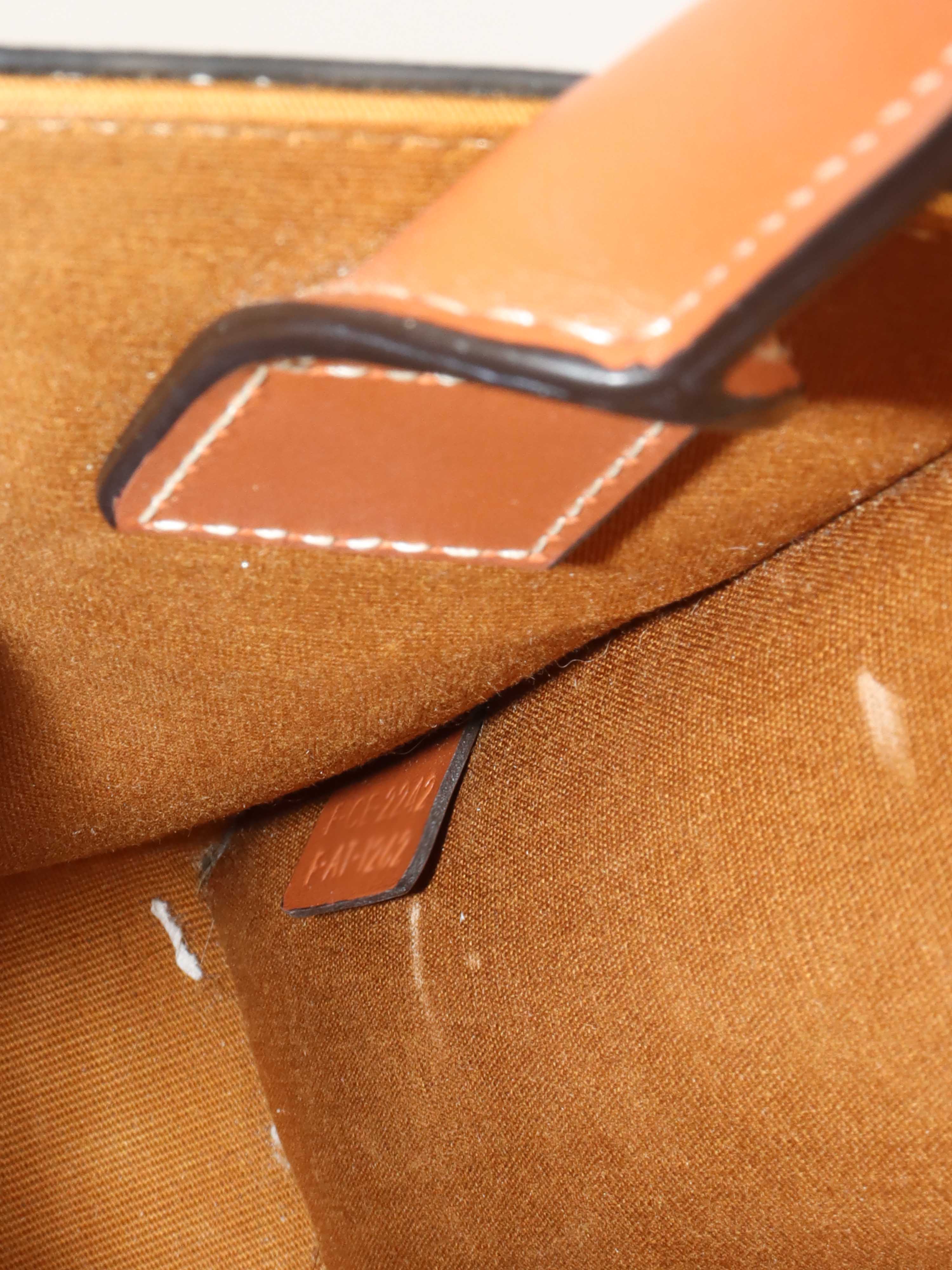 Celine Mini Vertical Cabas in Triomphe Canvas with Celine Print.