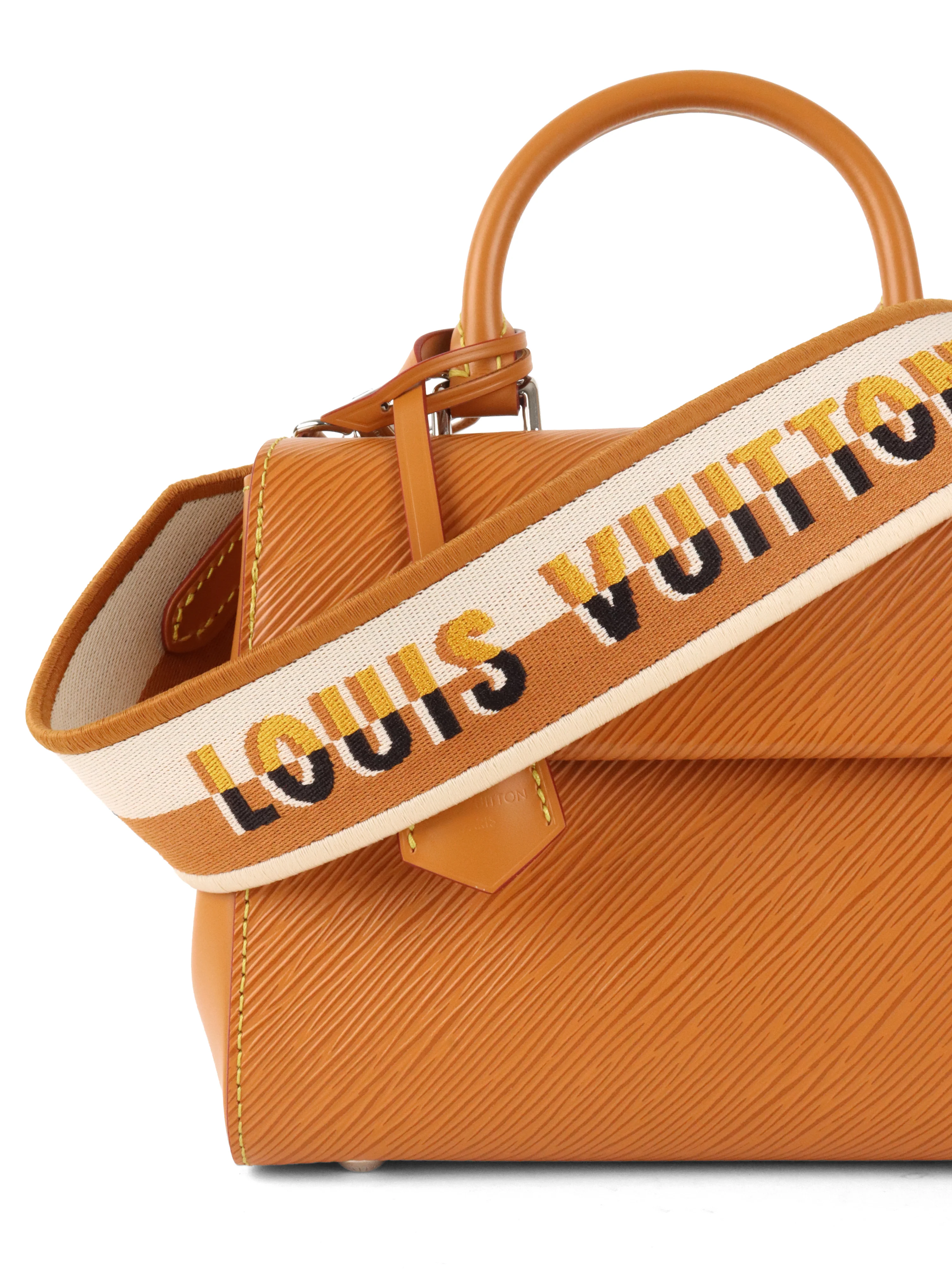 Louis Vuitton Gold Miel Epi Leather Cluny Mini Top Handle Bag