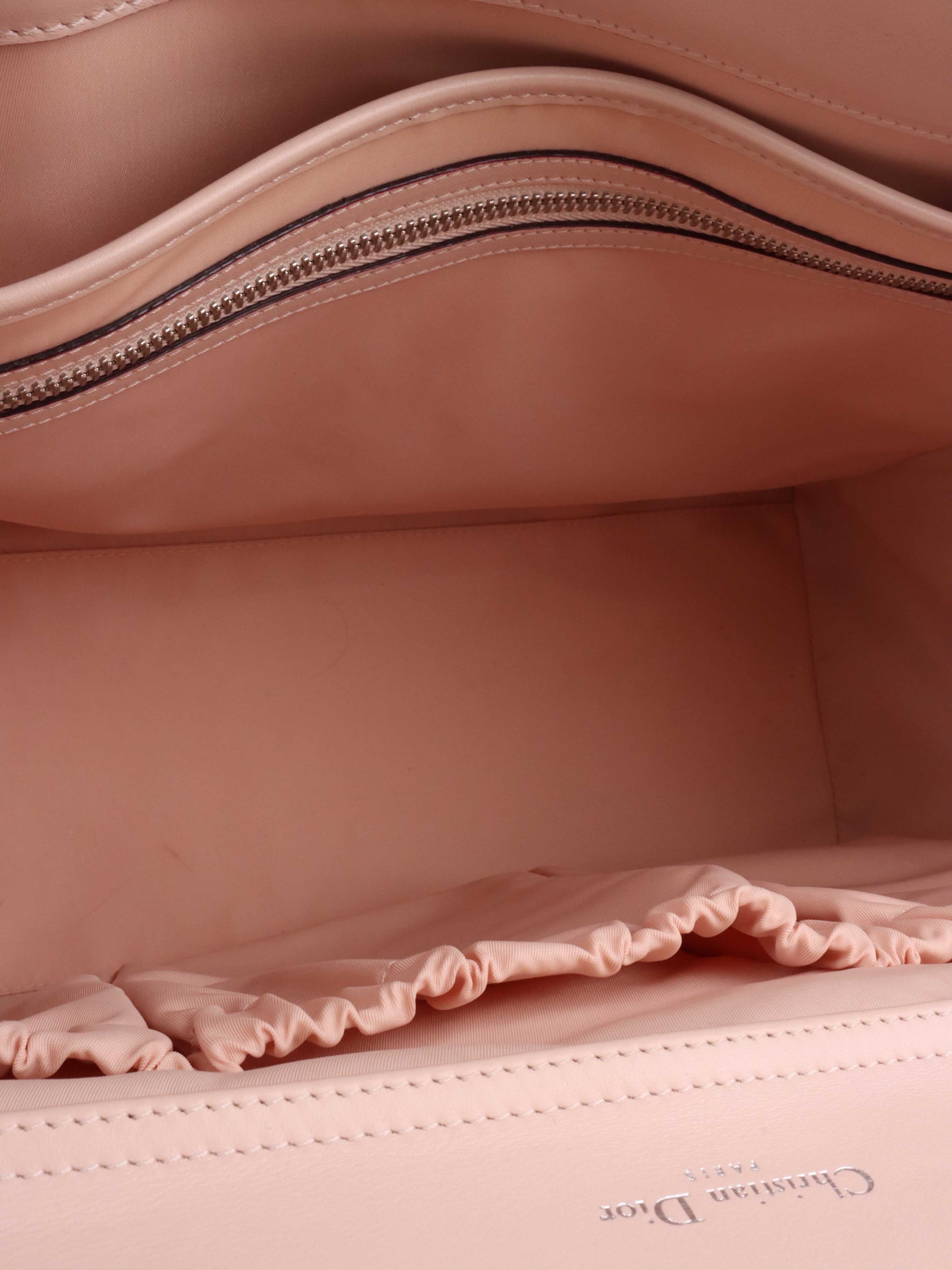 Dior Pink Leather Diaper Tote.