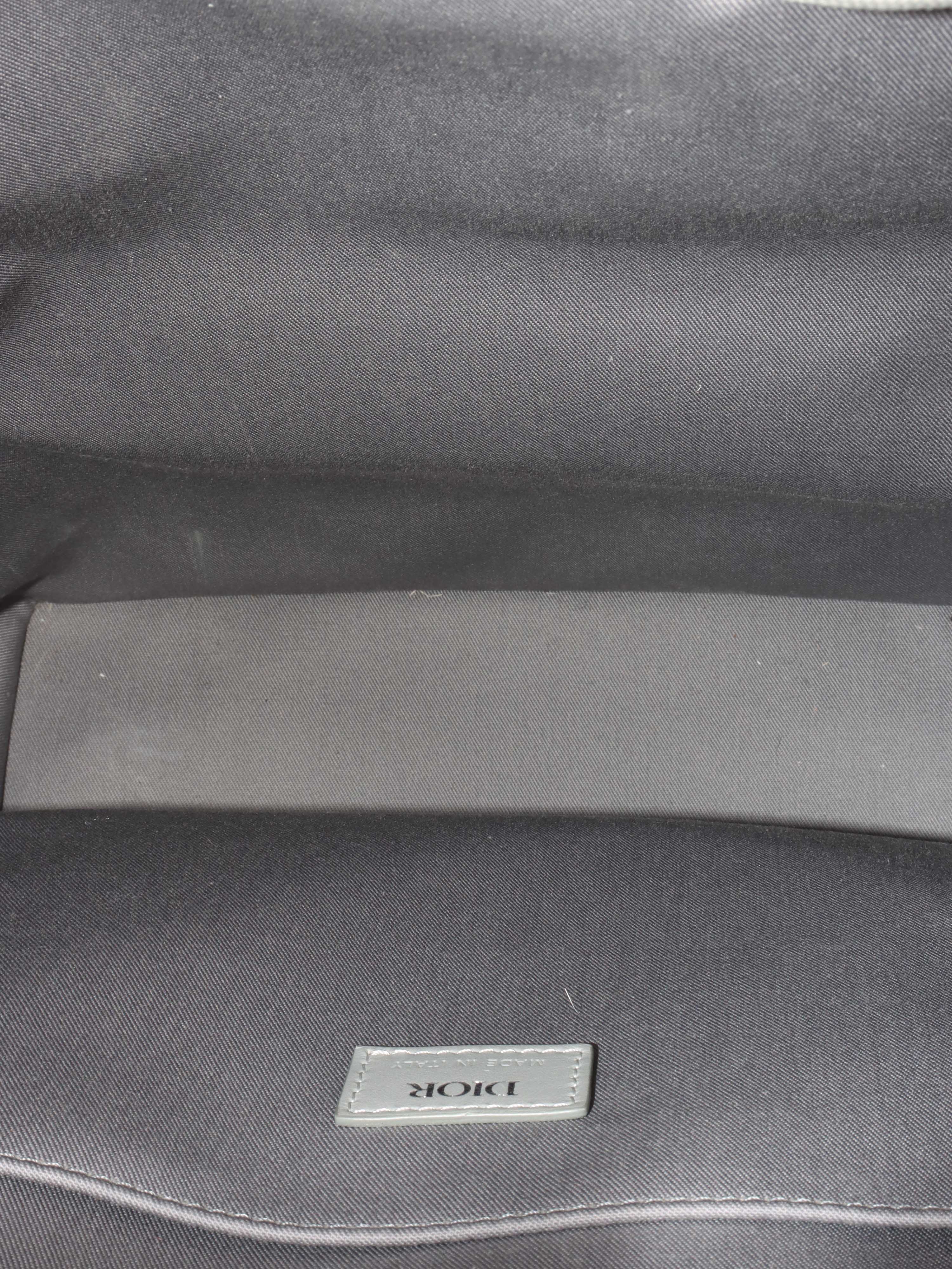 Dior Silver Hit The Road Backpack.