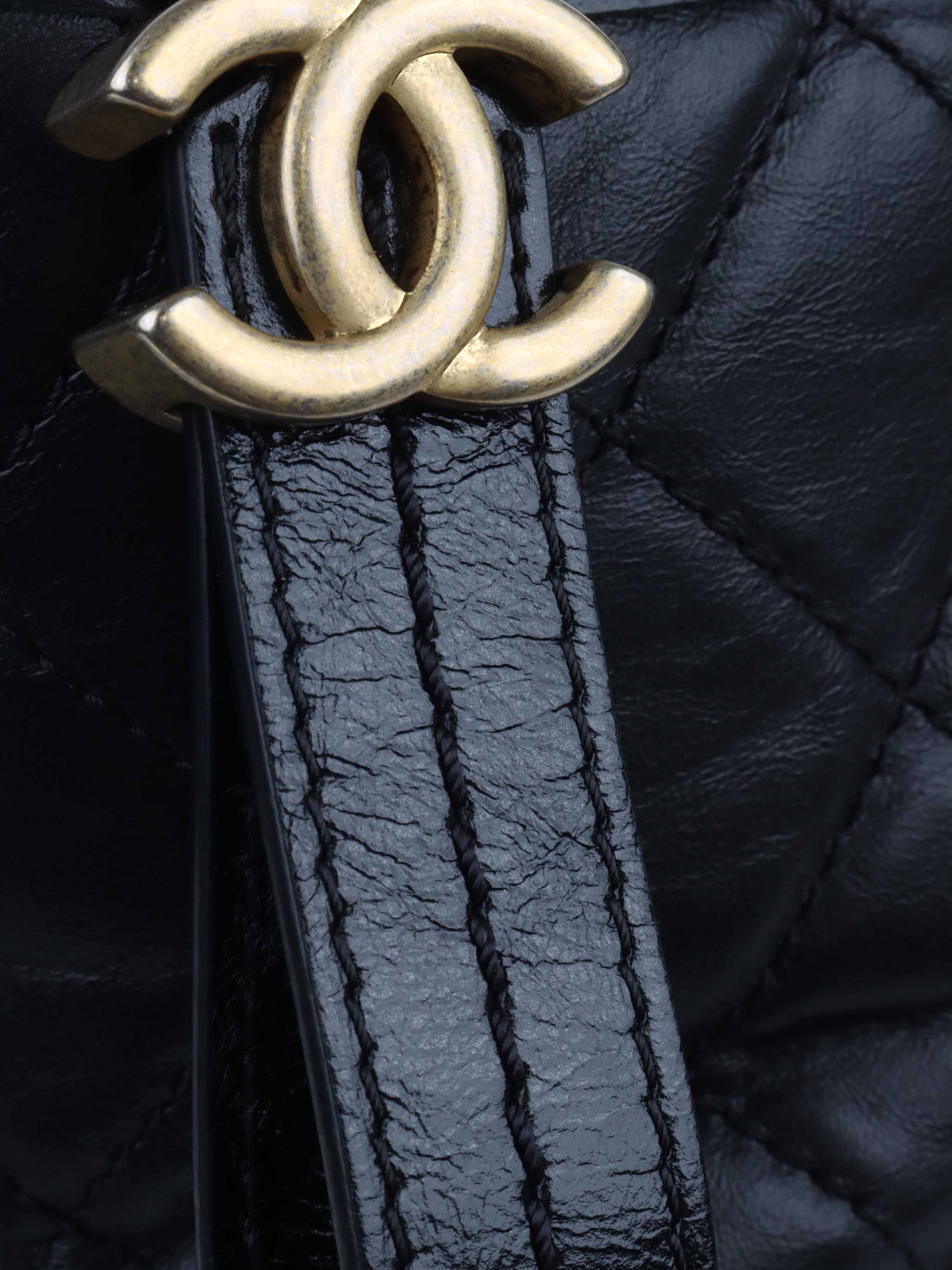 Chanel Large Black Gabrielle Bag.