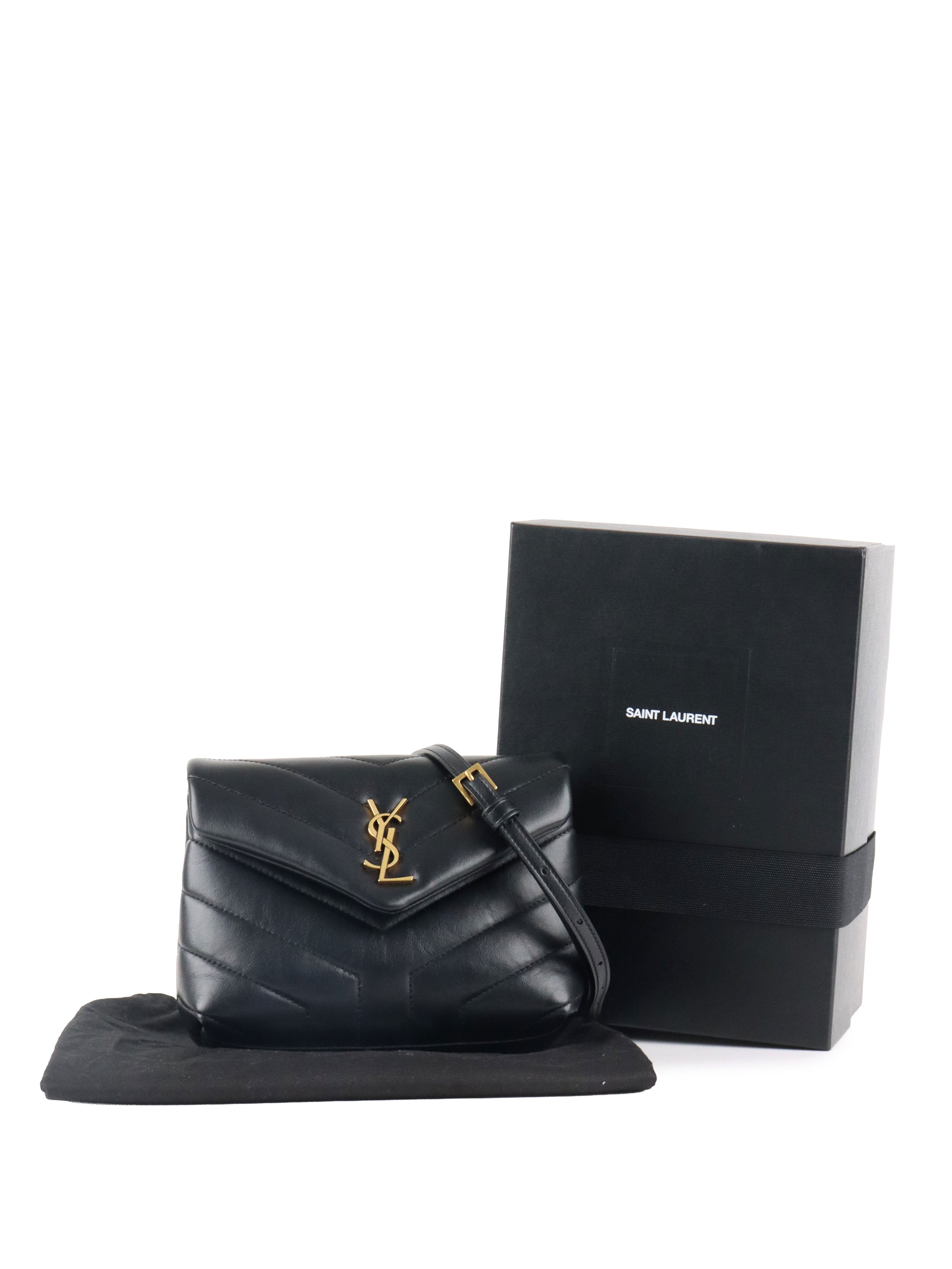 Saint Laurent Black LouLou Toy Bag