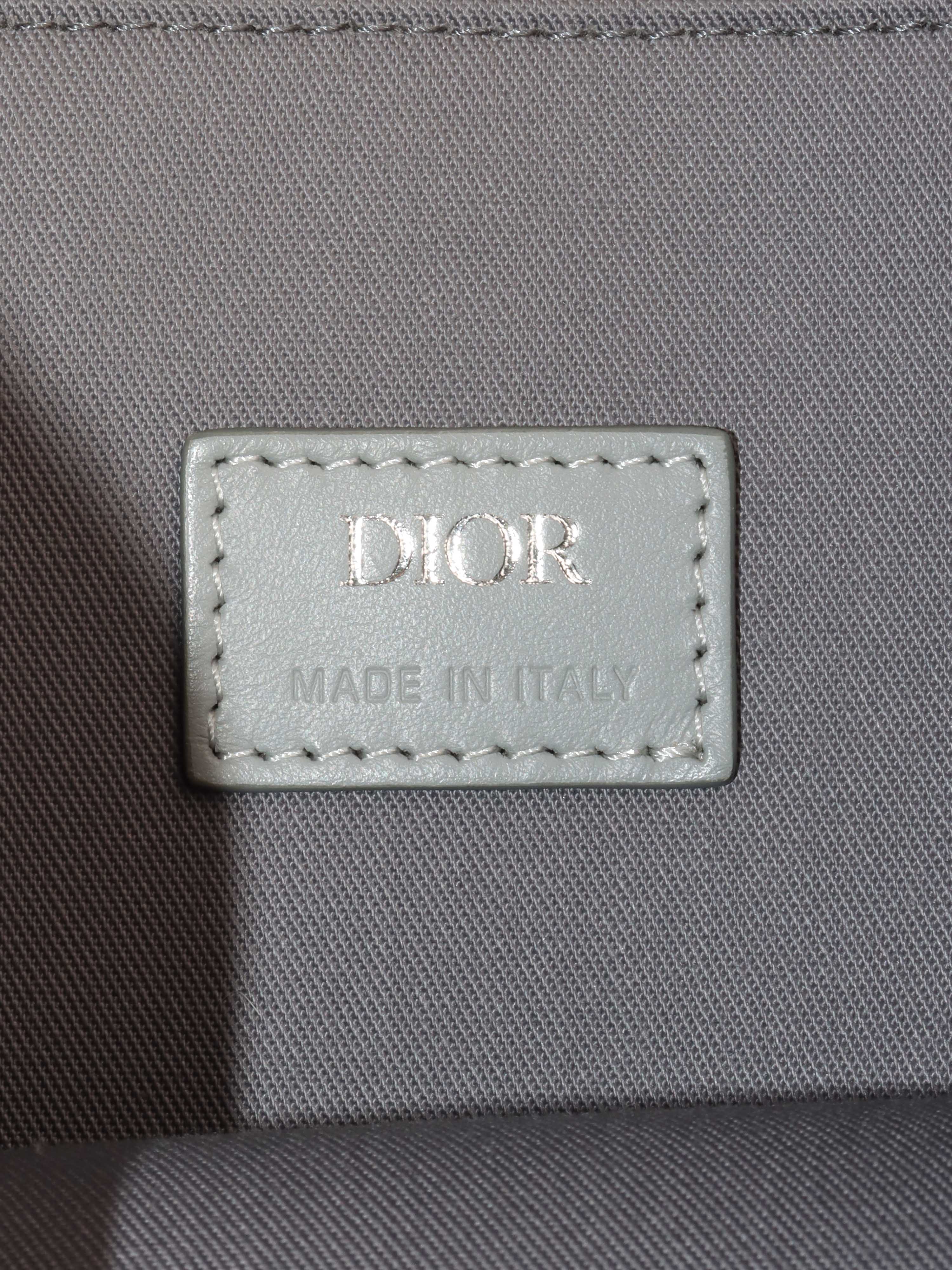 Dior Silver Hit The Road Backpack.
