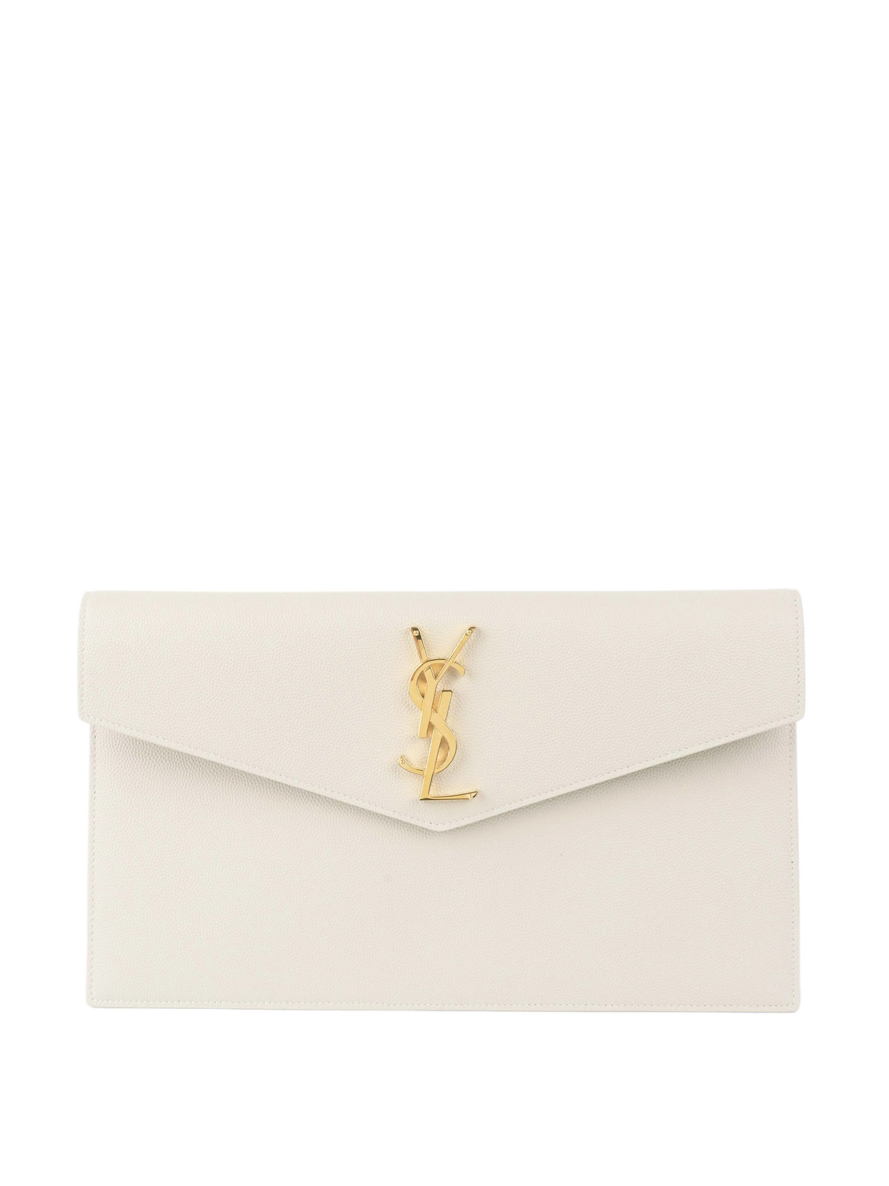 Saint Laurent White Medium clutch