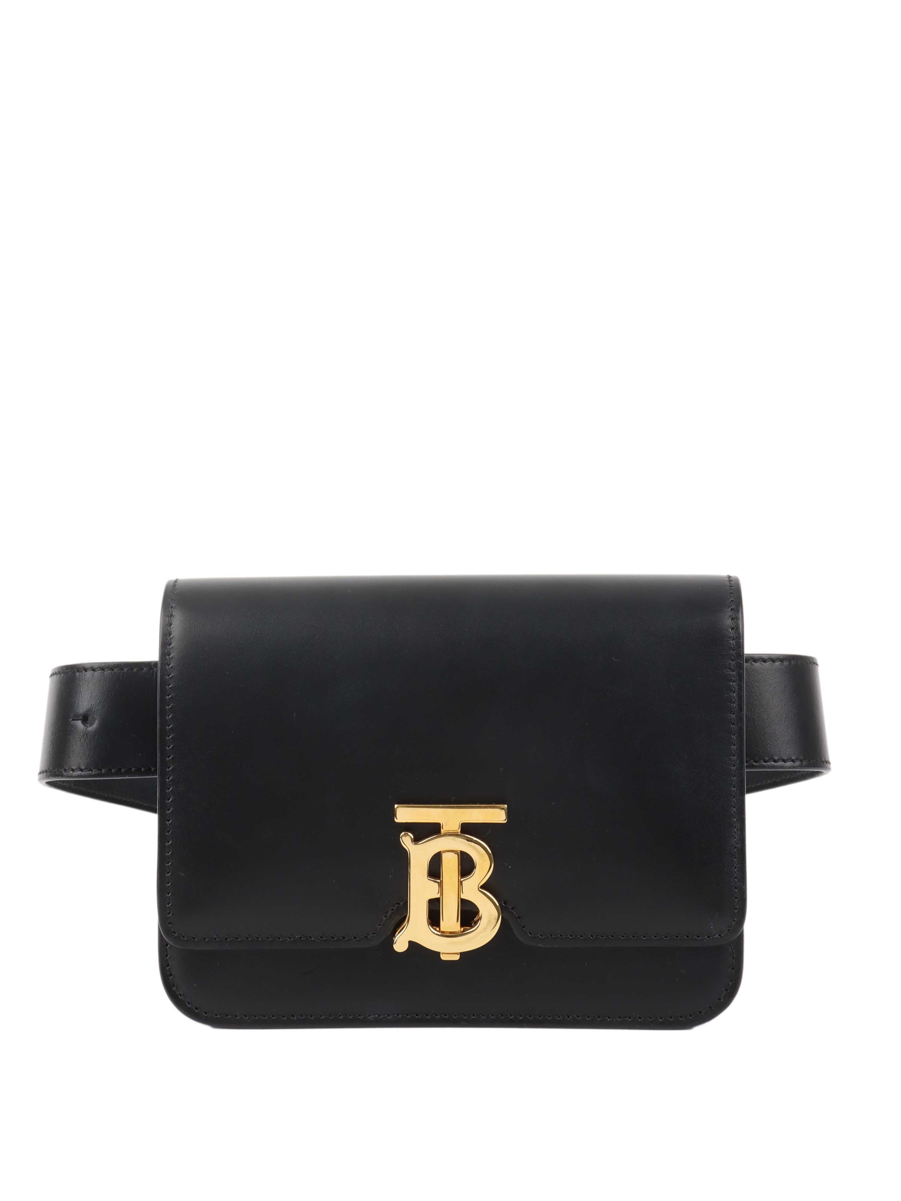 Burberry Black Belt Bag.