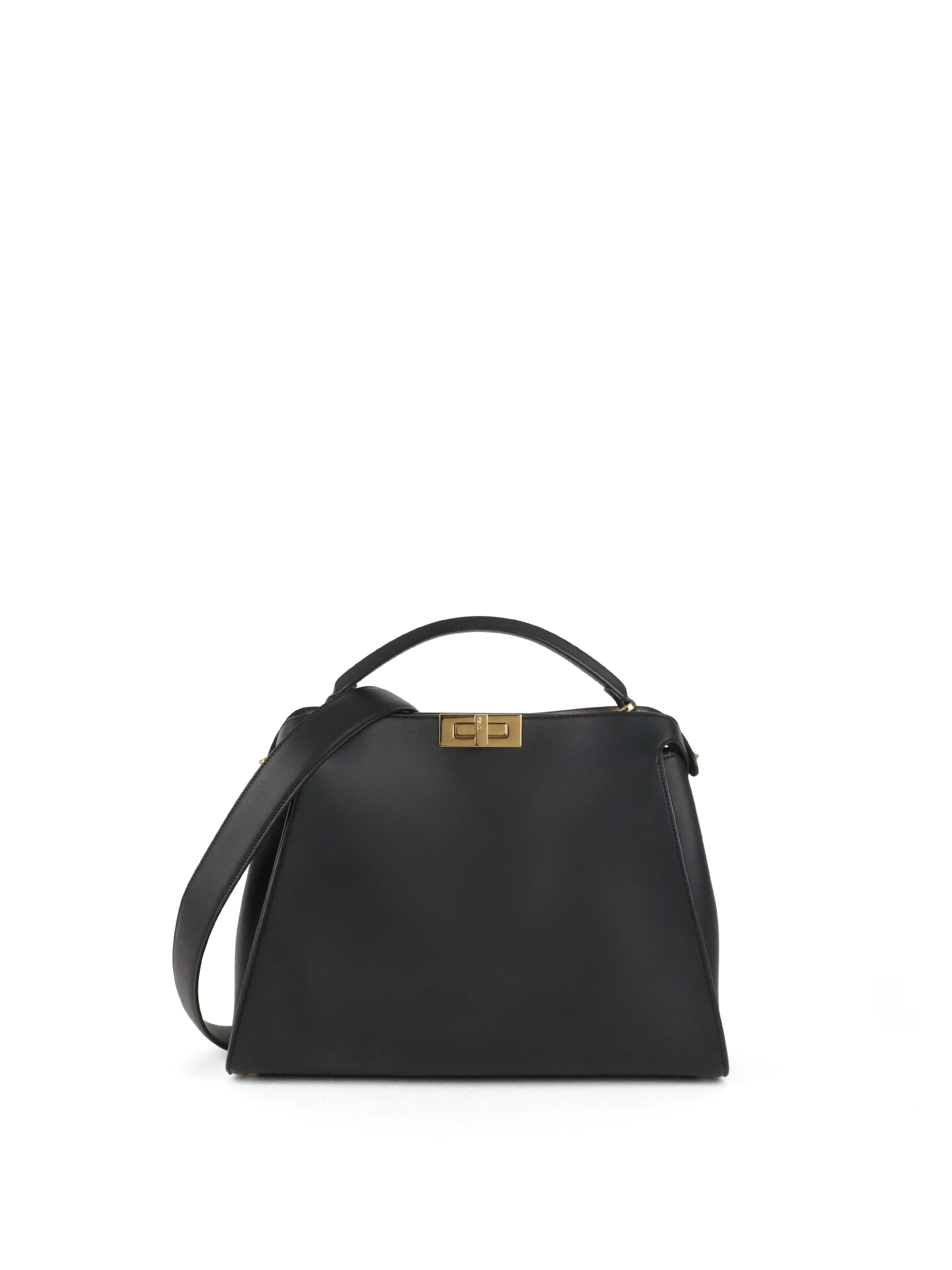 Fendi Black Peekaboo Bag GHW