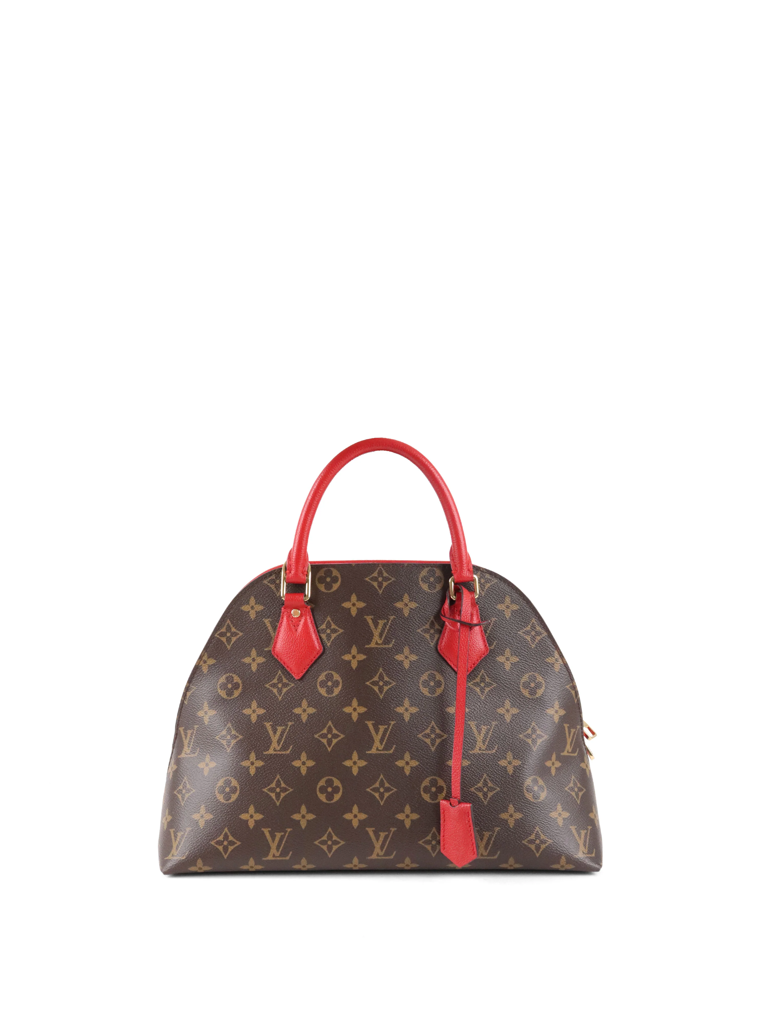 Louis Vuitton Red Monogram Cerise Alma BNB Bag