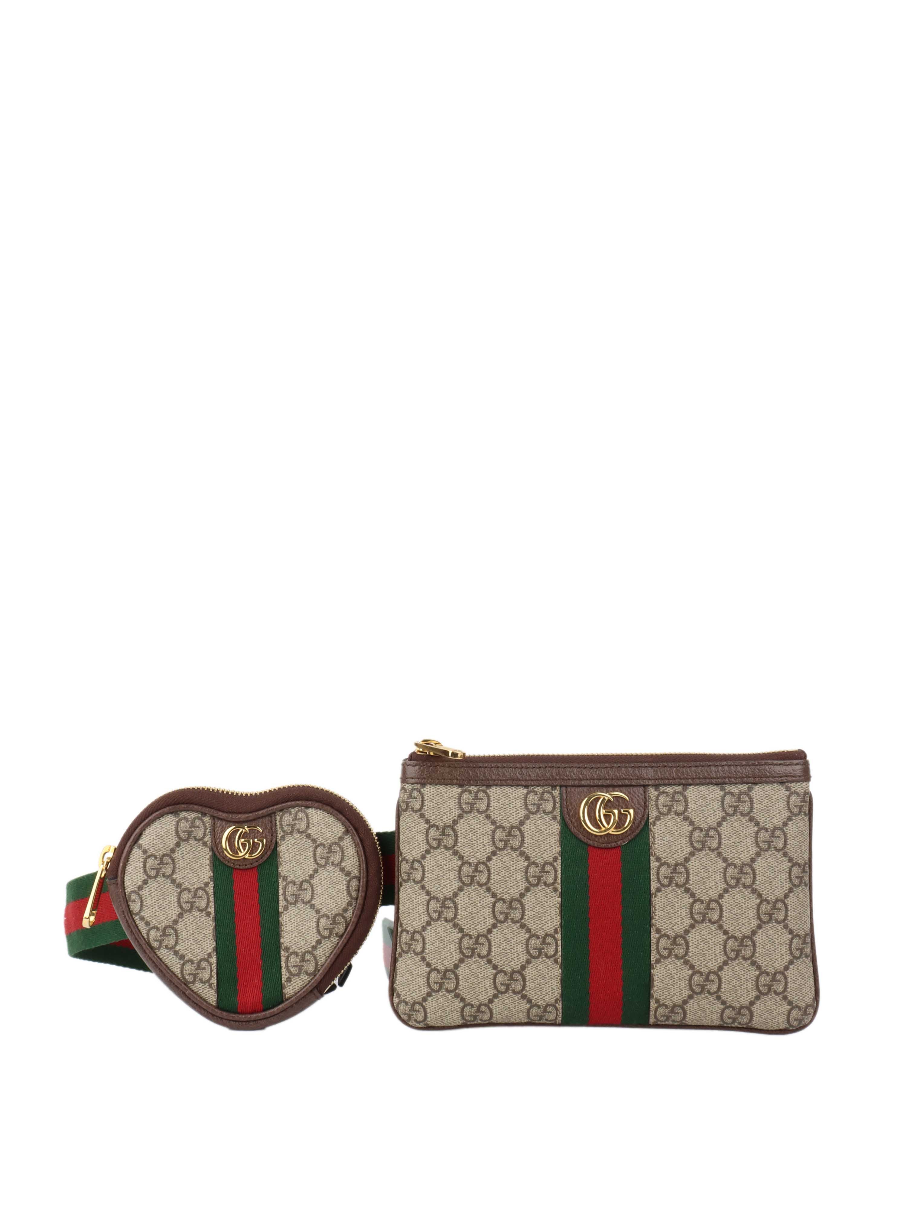 Gucci Ophidia Heart Utility Belt Bag.