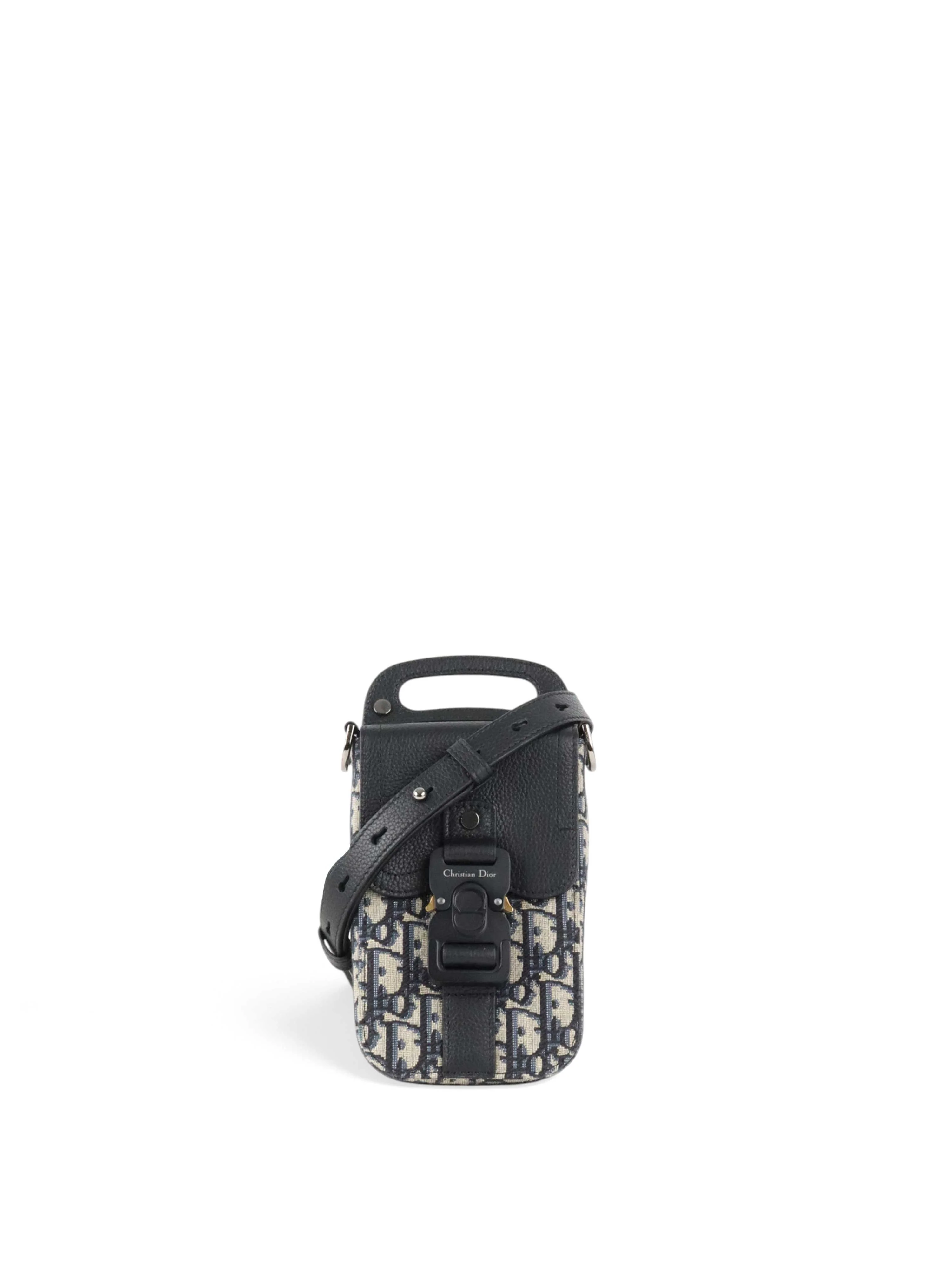 Dior Oblique Saddle Vertical Bag