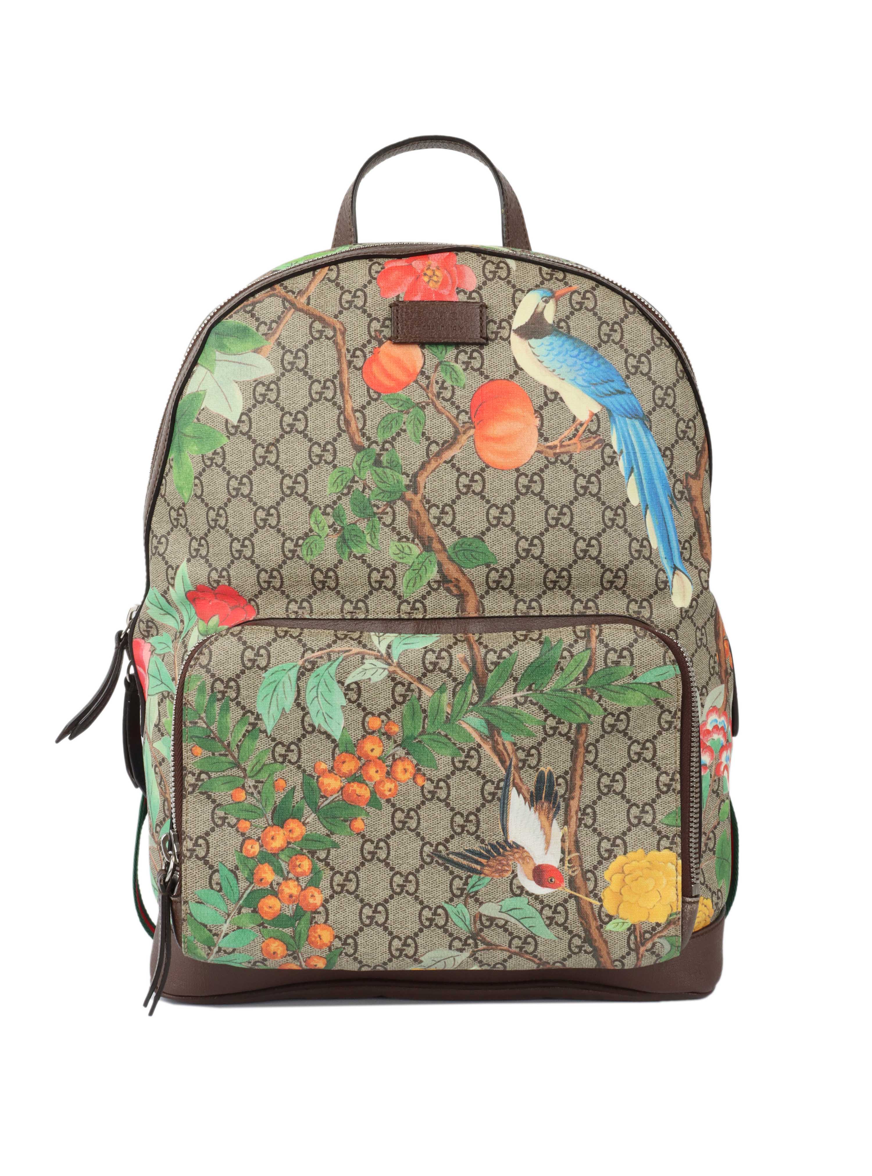 Gucci Tian GG Supreme Backpack.