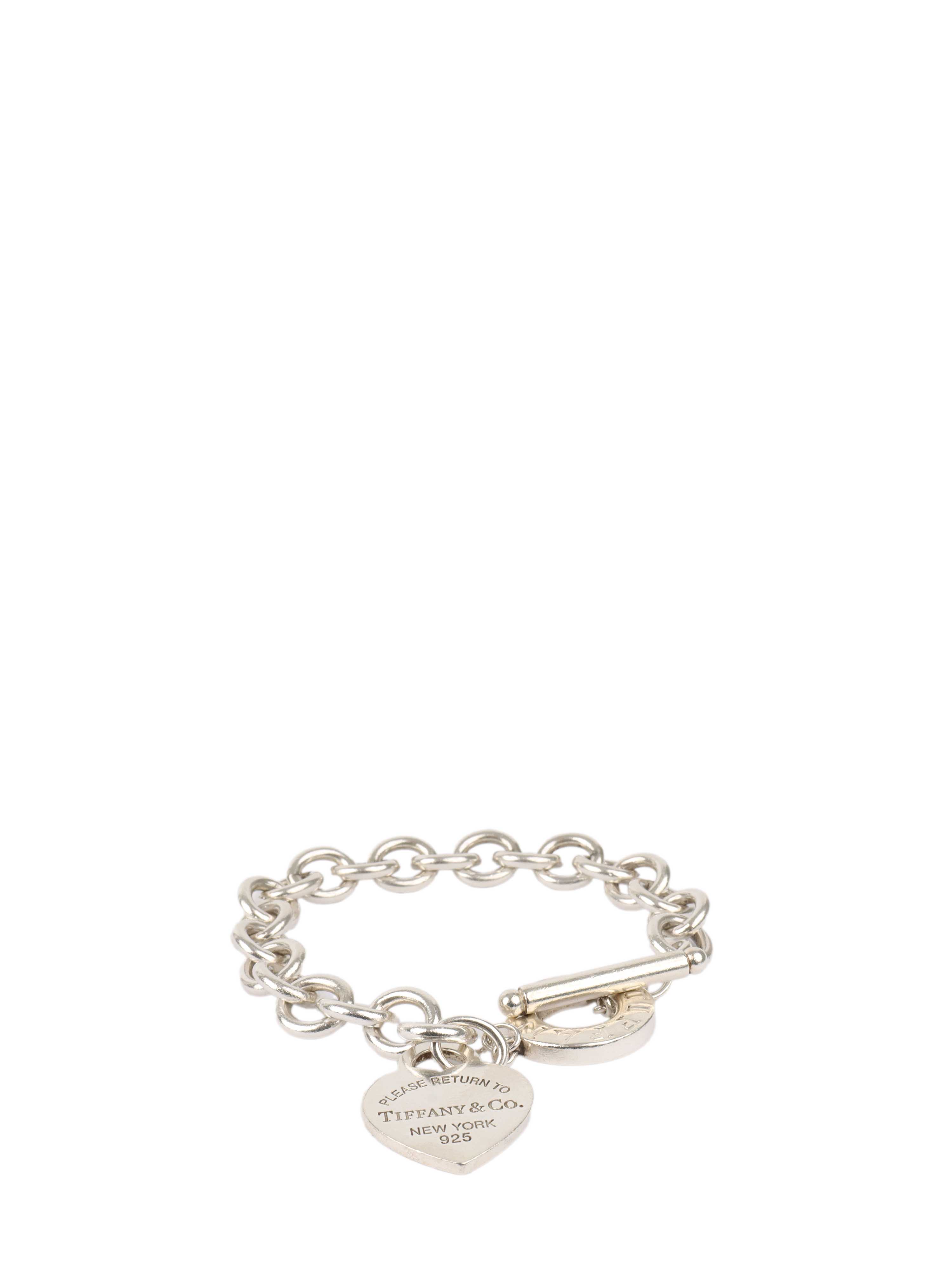 Tiffany & Co Heart Tag Toggle Bracelet.