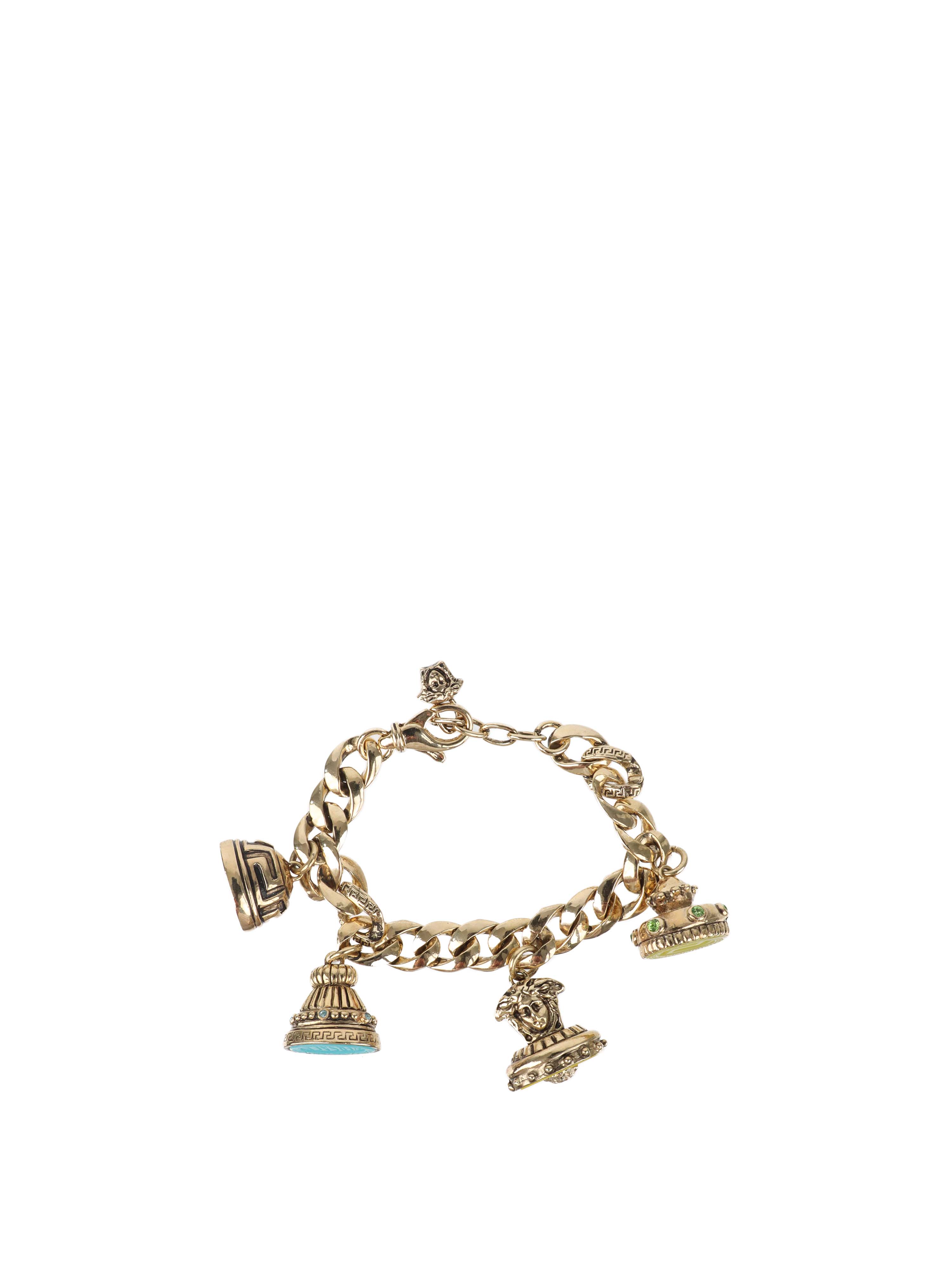 Versace Vintage Four Colours Fobs Bracelet.