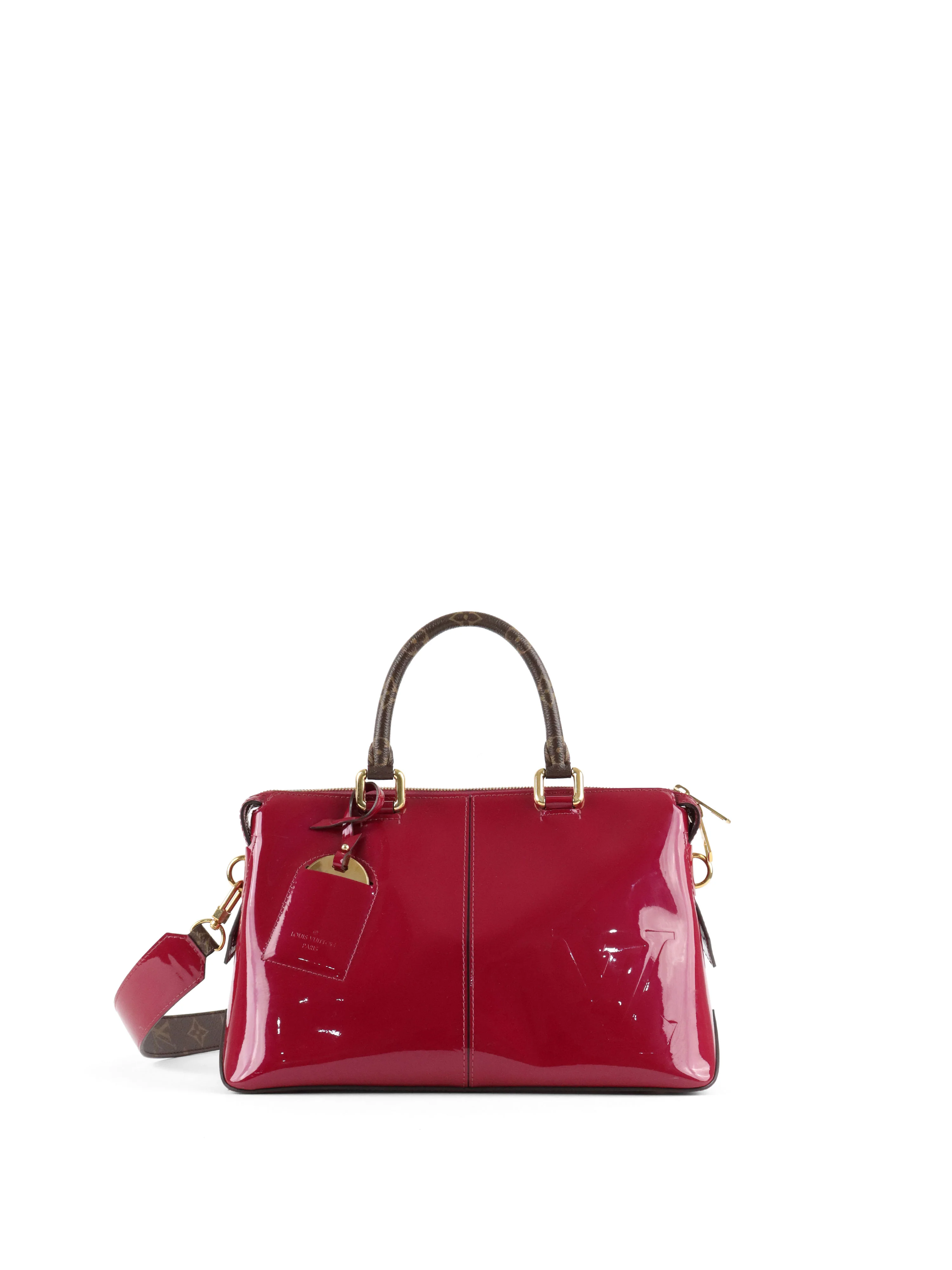 Louis Vuitton Magenta Pink Vernis Miroir Tote