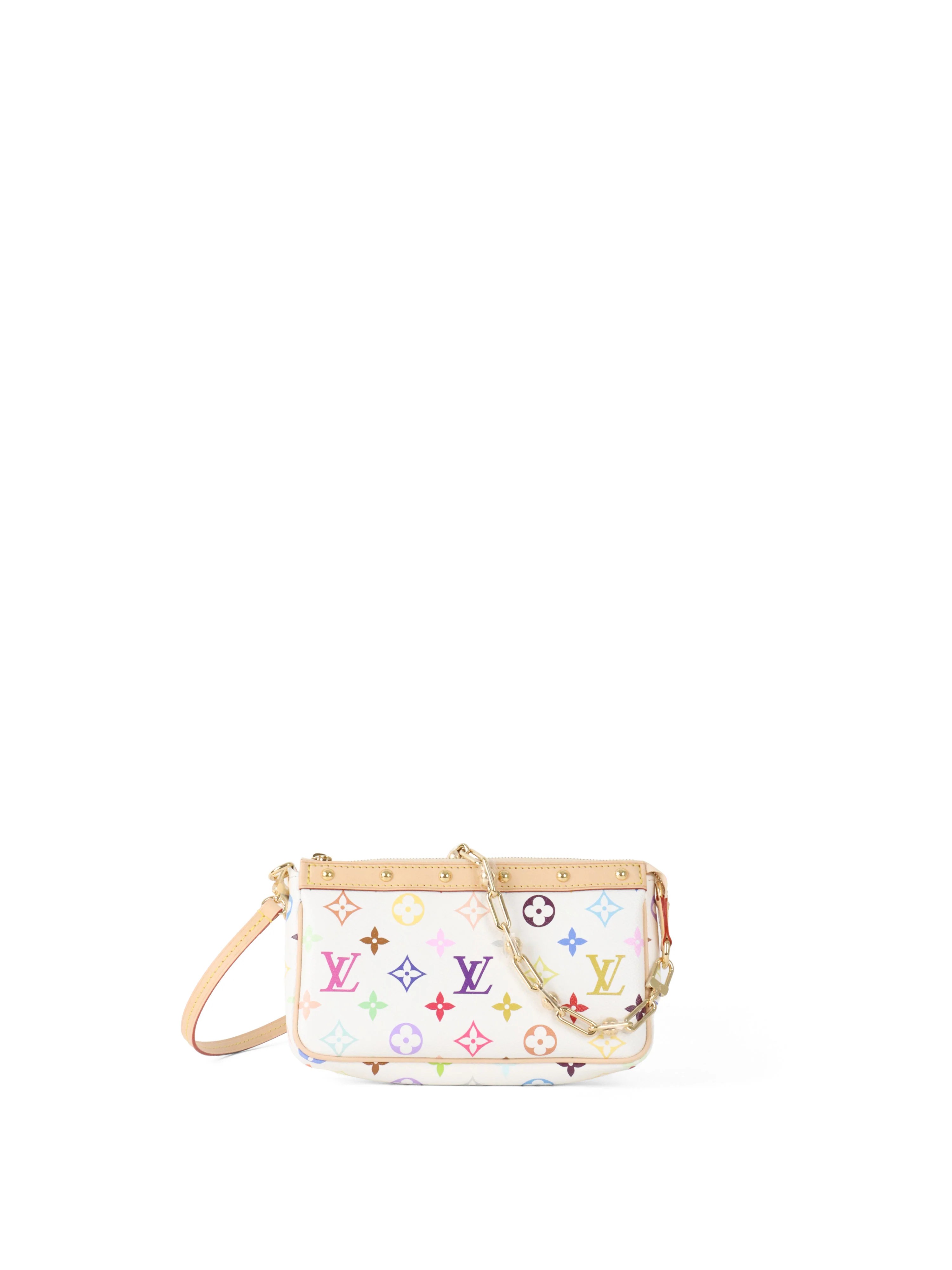 Louis Vuitton x Takashi Murakami Multicolour Pochette Accessoires