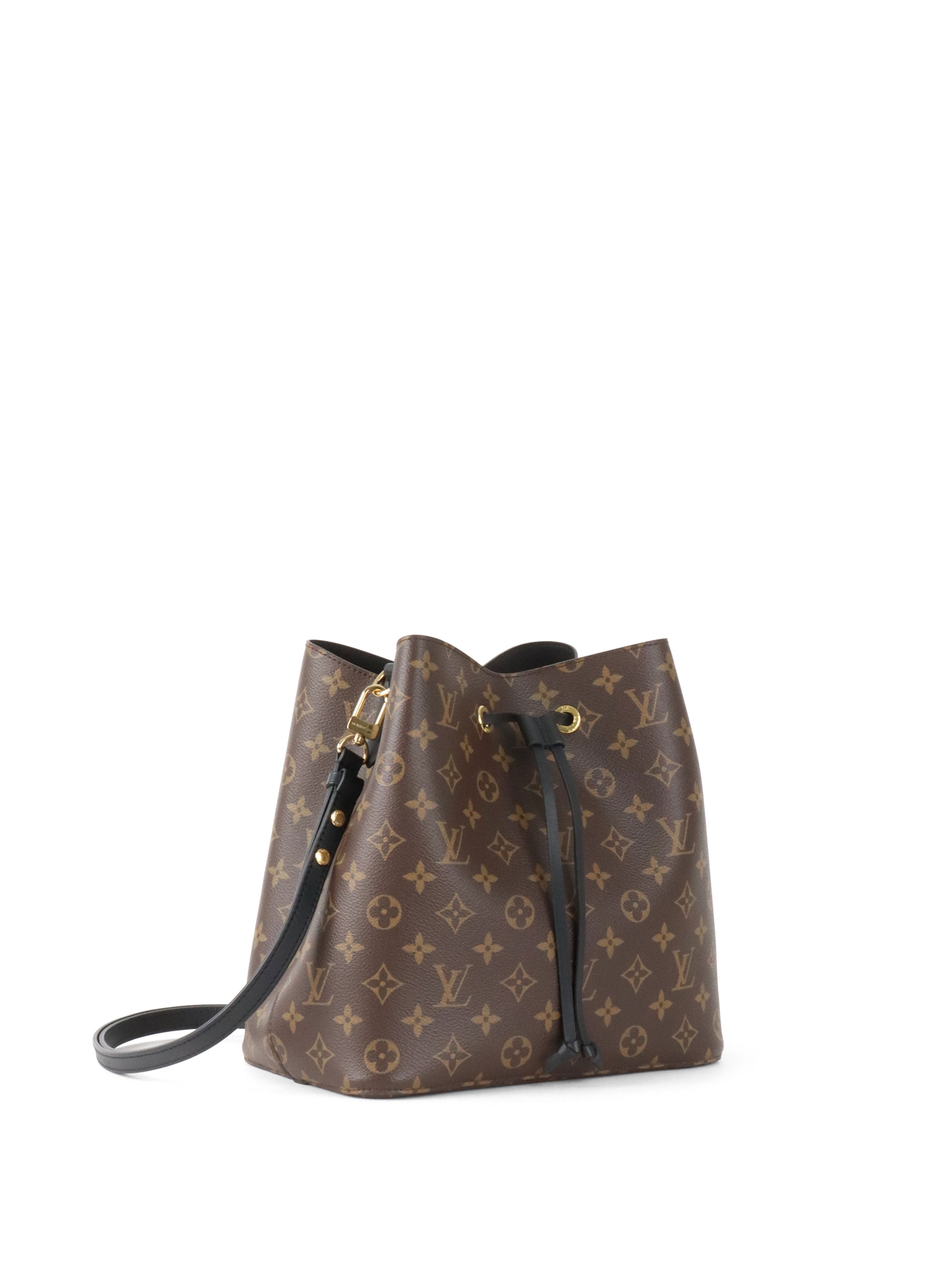 Louis Vuitton Black Monogram NéoNoé Bag