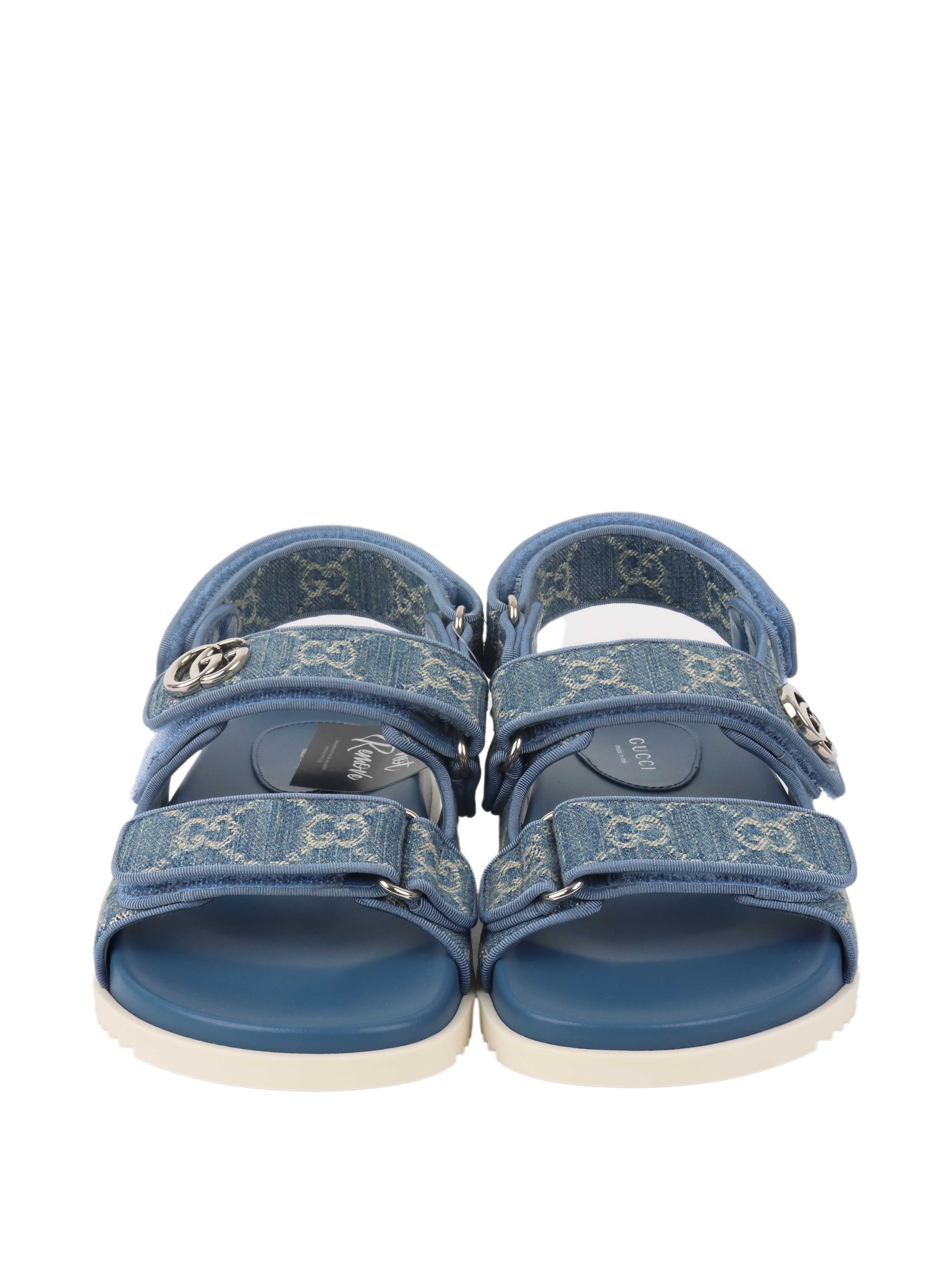 Gucci Denim Sandals 37.5.
