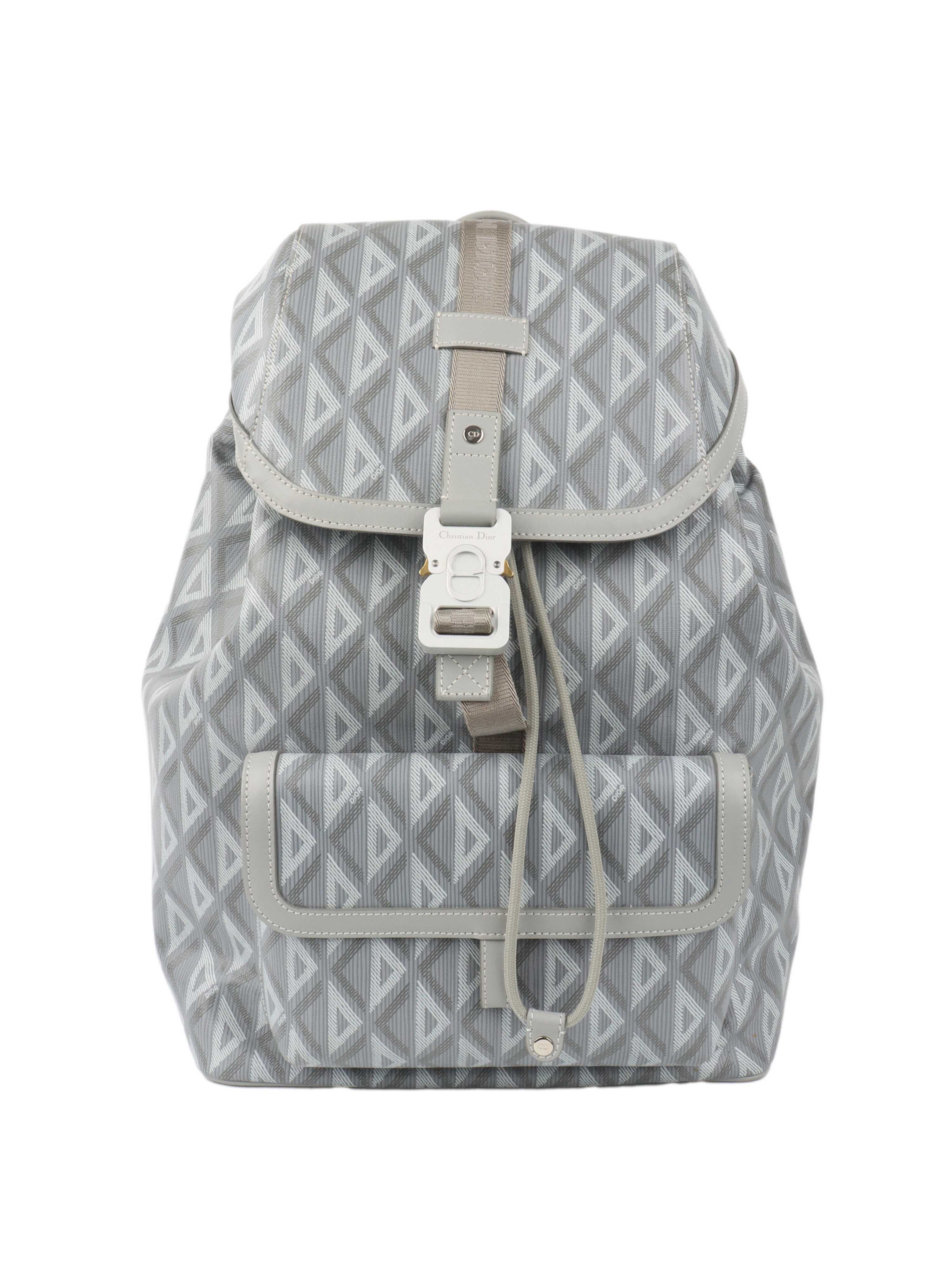 Dior Silver Hit The Road Backpack.