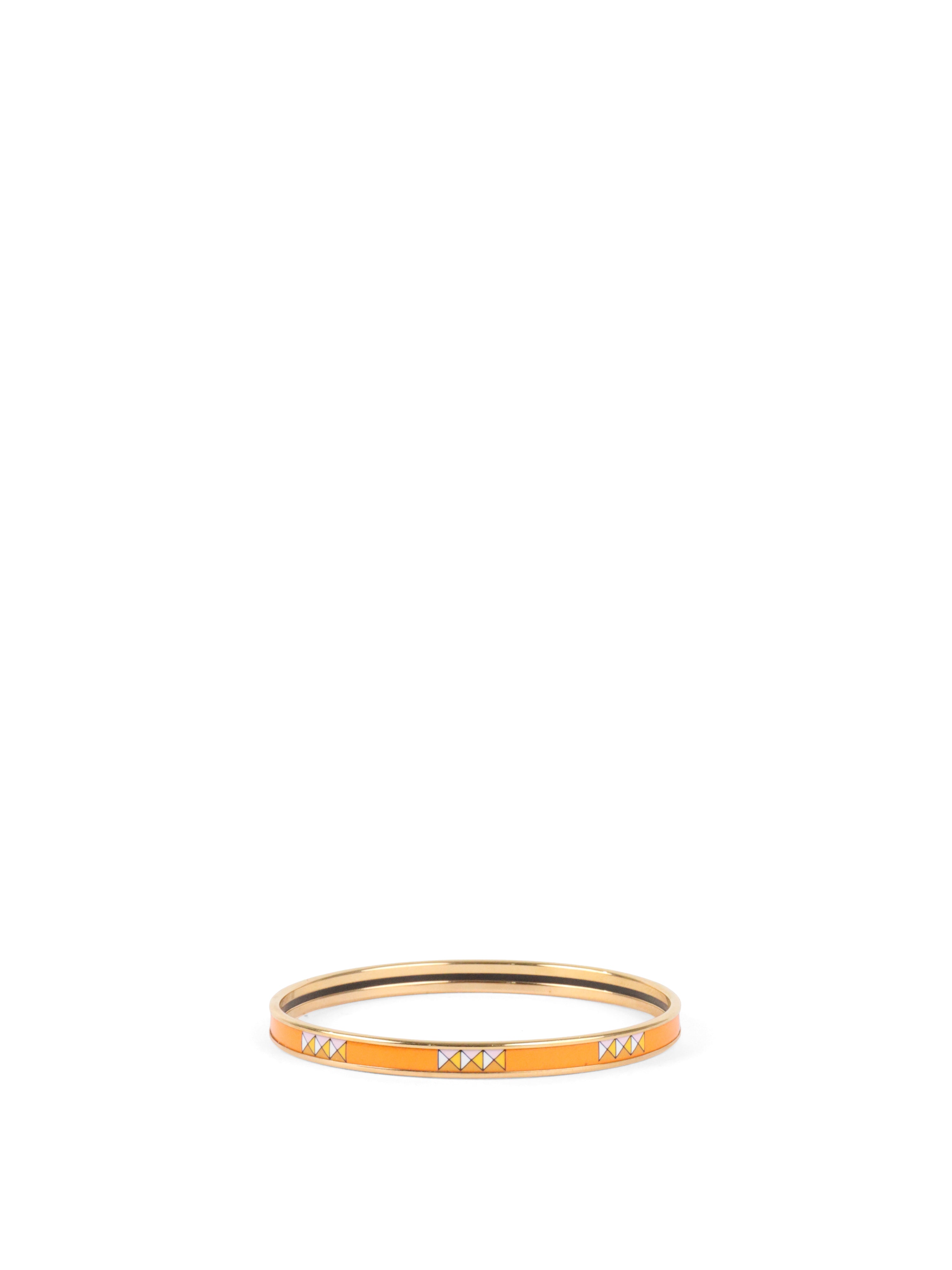Hermes Orange Bangle