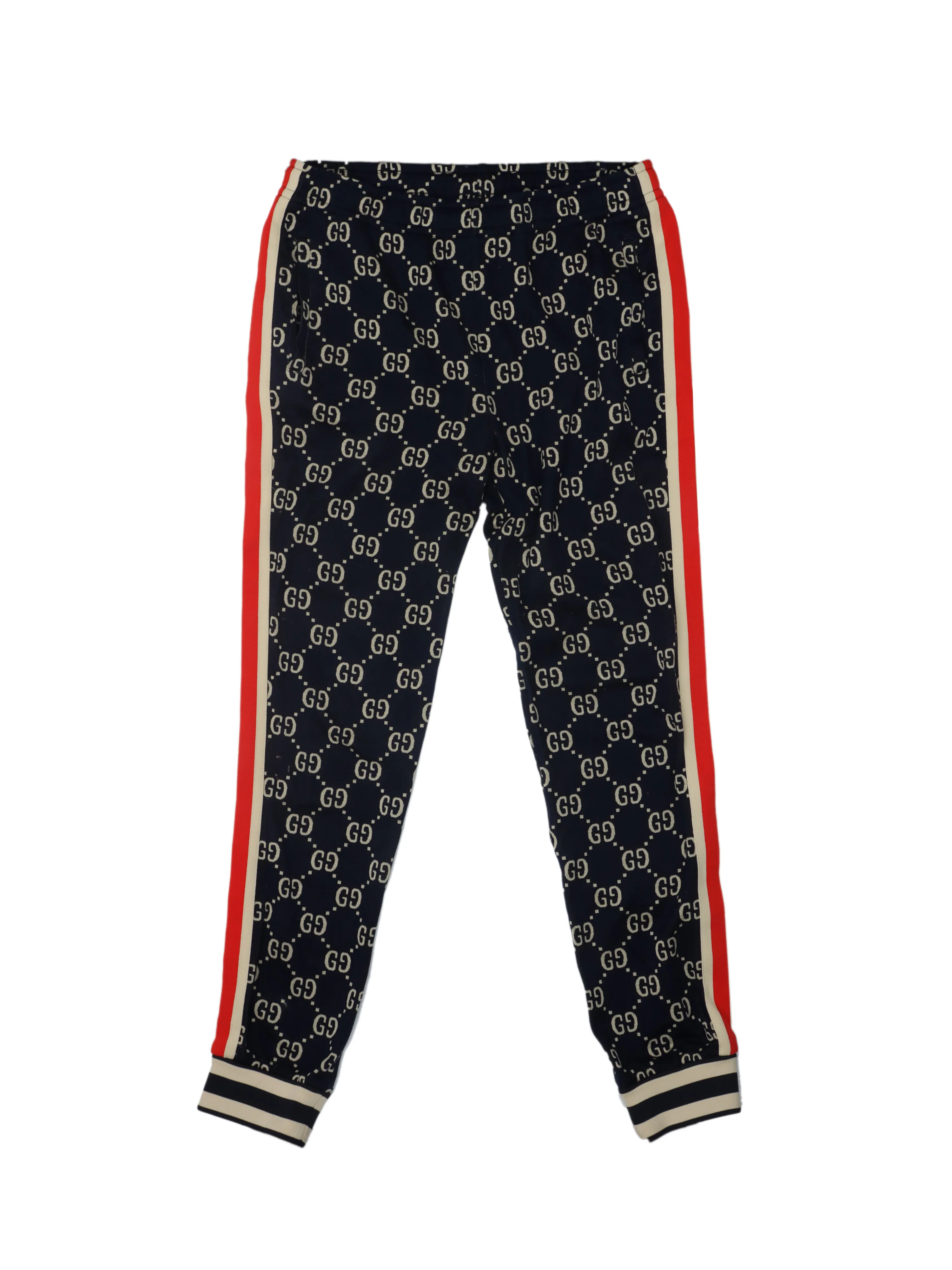 Gucci Blue Monogram Track Pant.