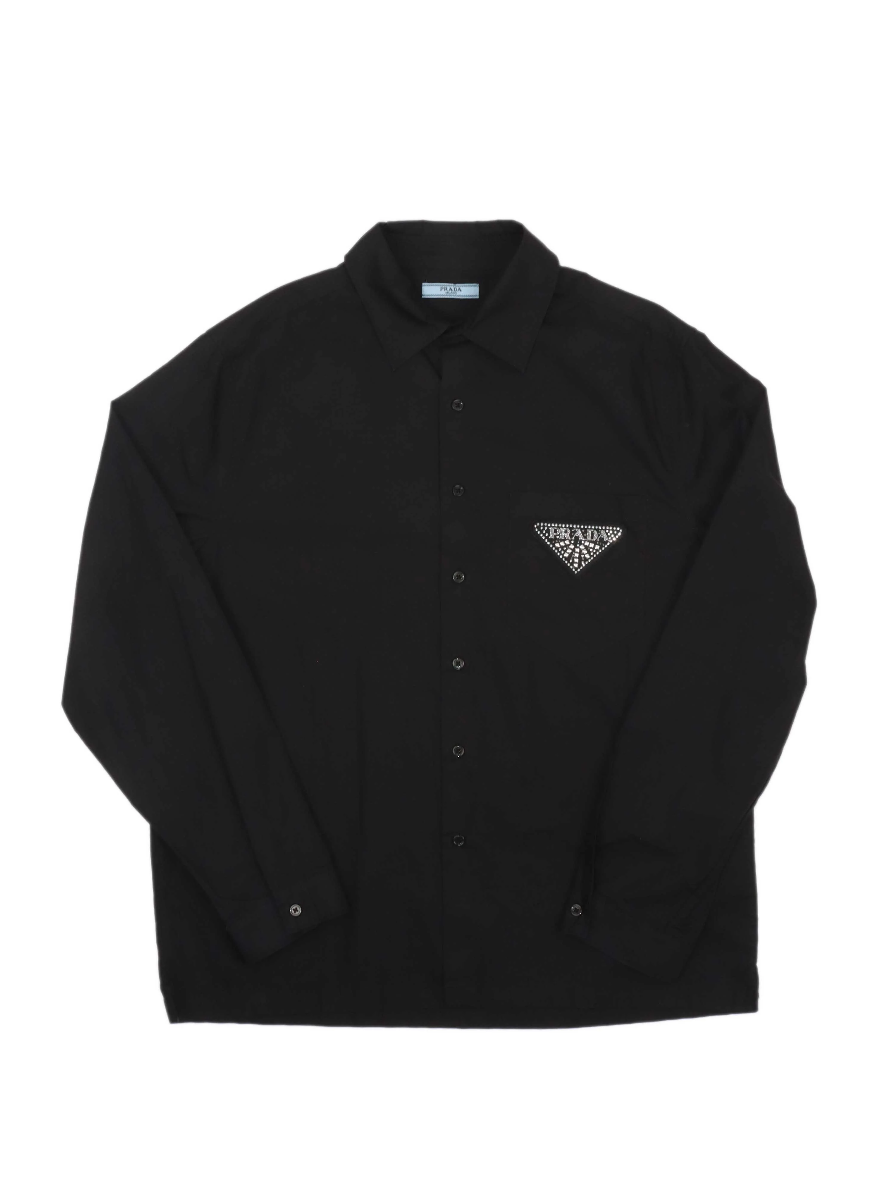 Prada Black Shirt size L.
