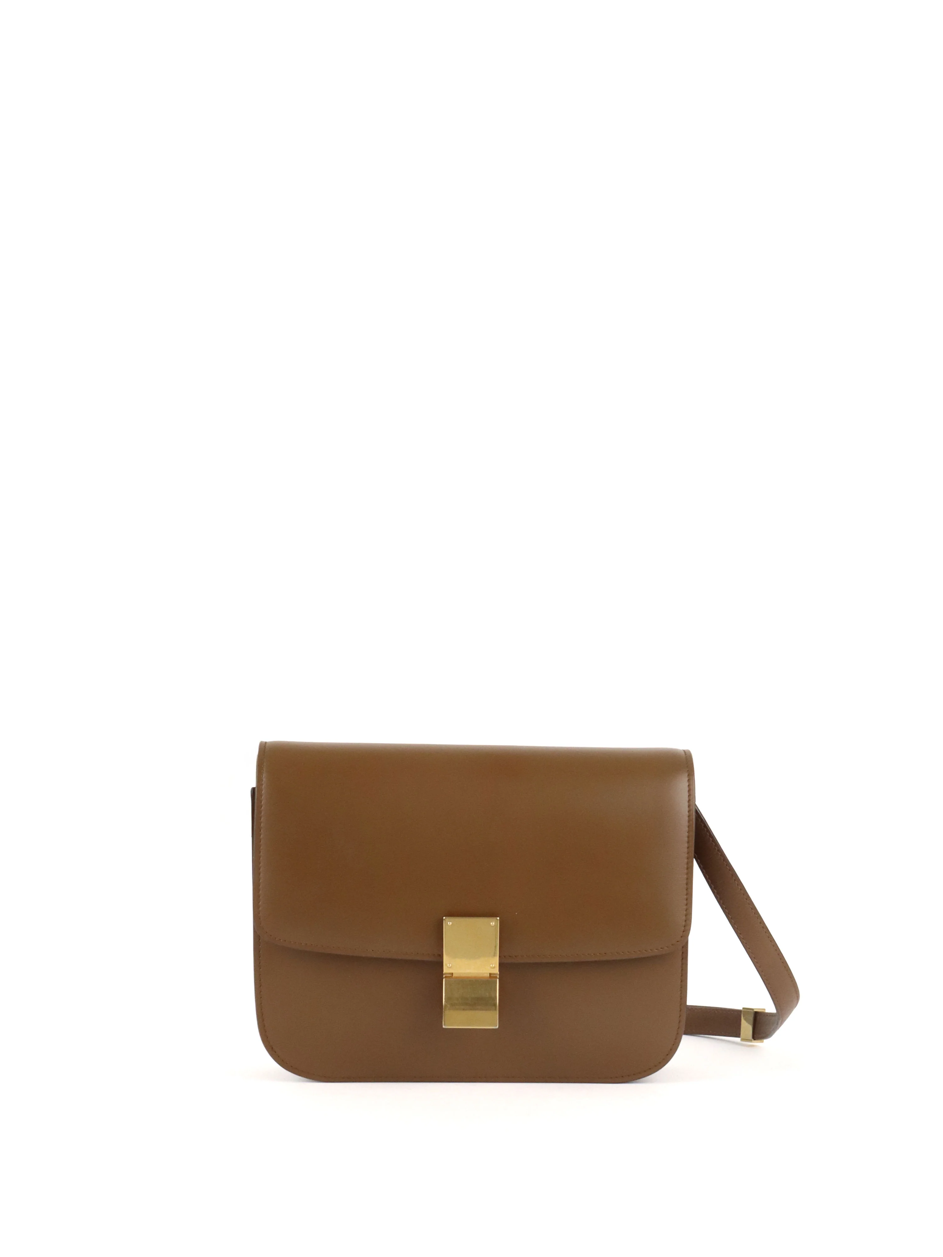 Celine Camel Medium Classic Box Bag