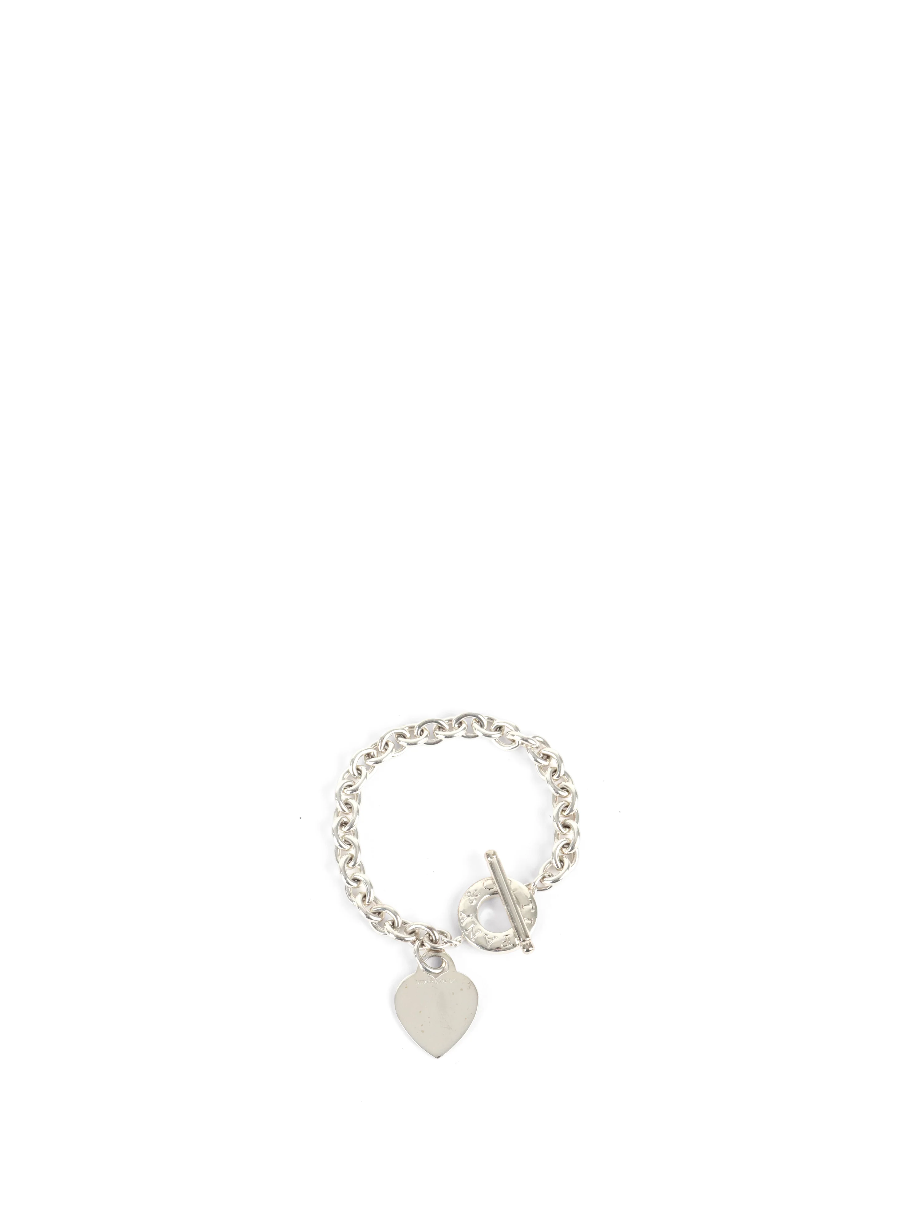 Tiffany  Co Heart Tag Toggle Bracelet