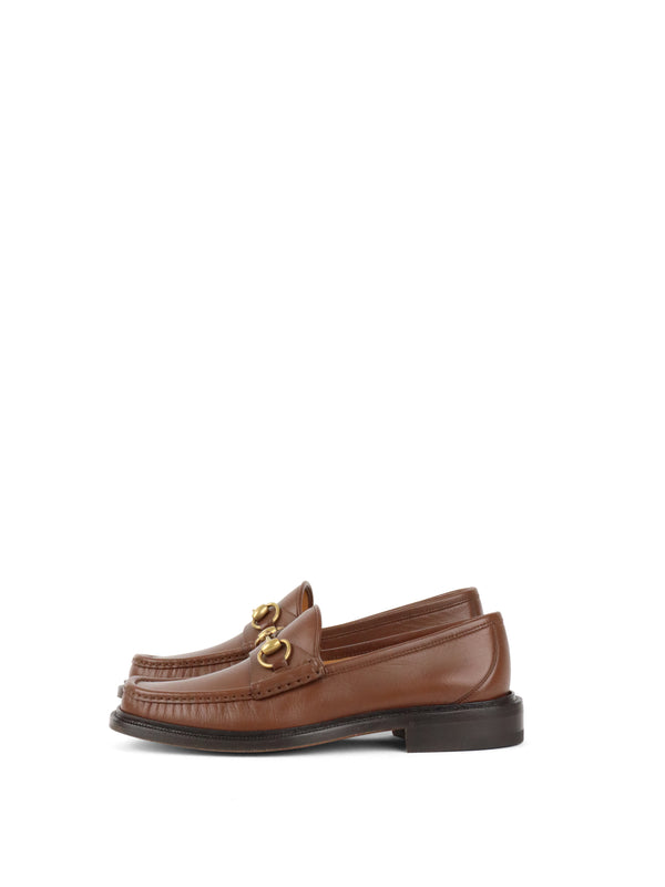 Gucci Mens Brown Horsebit Loafer size 5