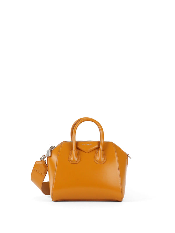 Givenchy Brown Toffee Box Mini Antigona Bag