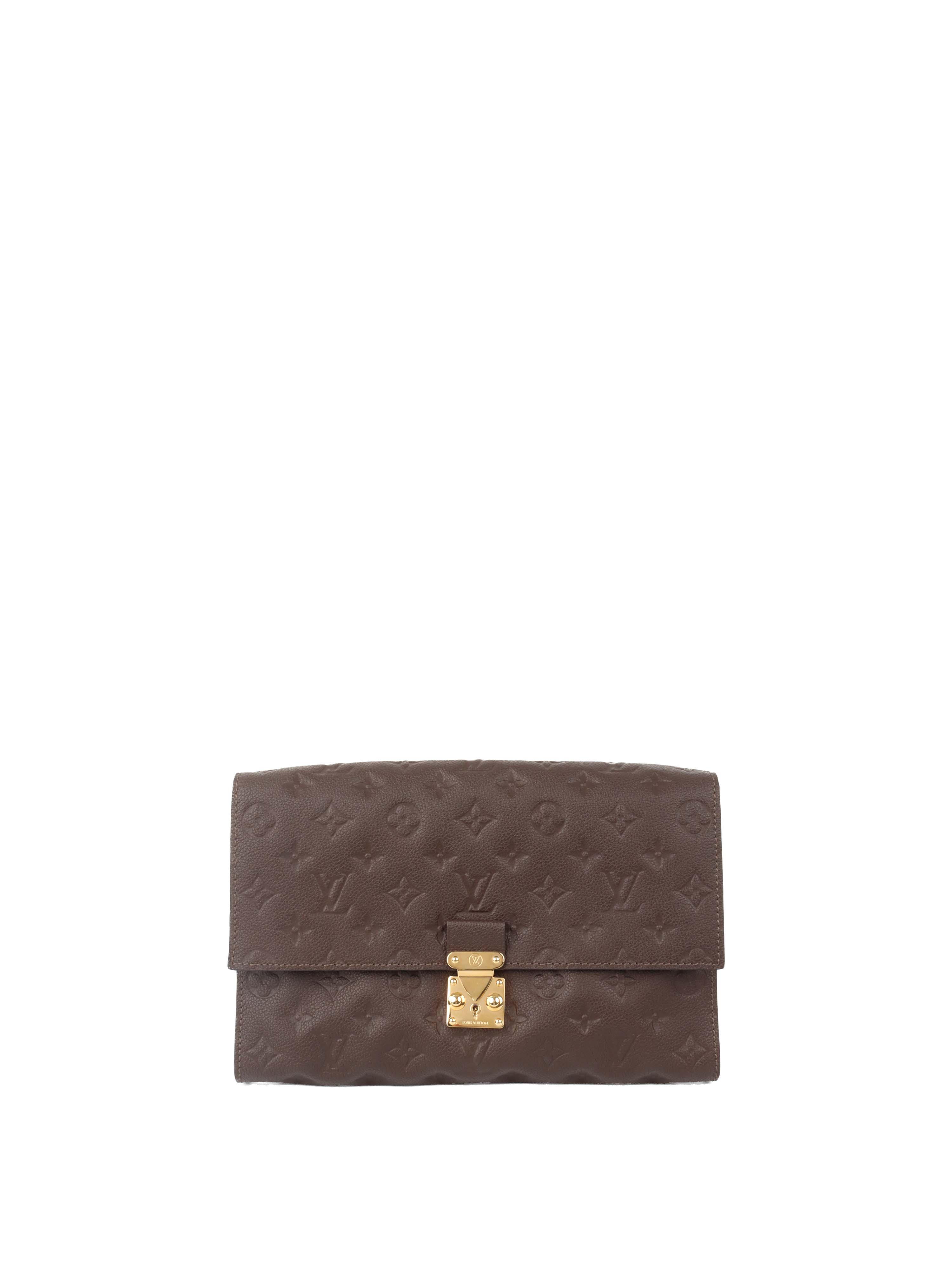 Louis Vuitton Brown Fascinante Empreinte Monogram Bag.