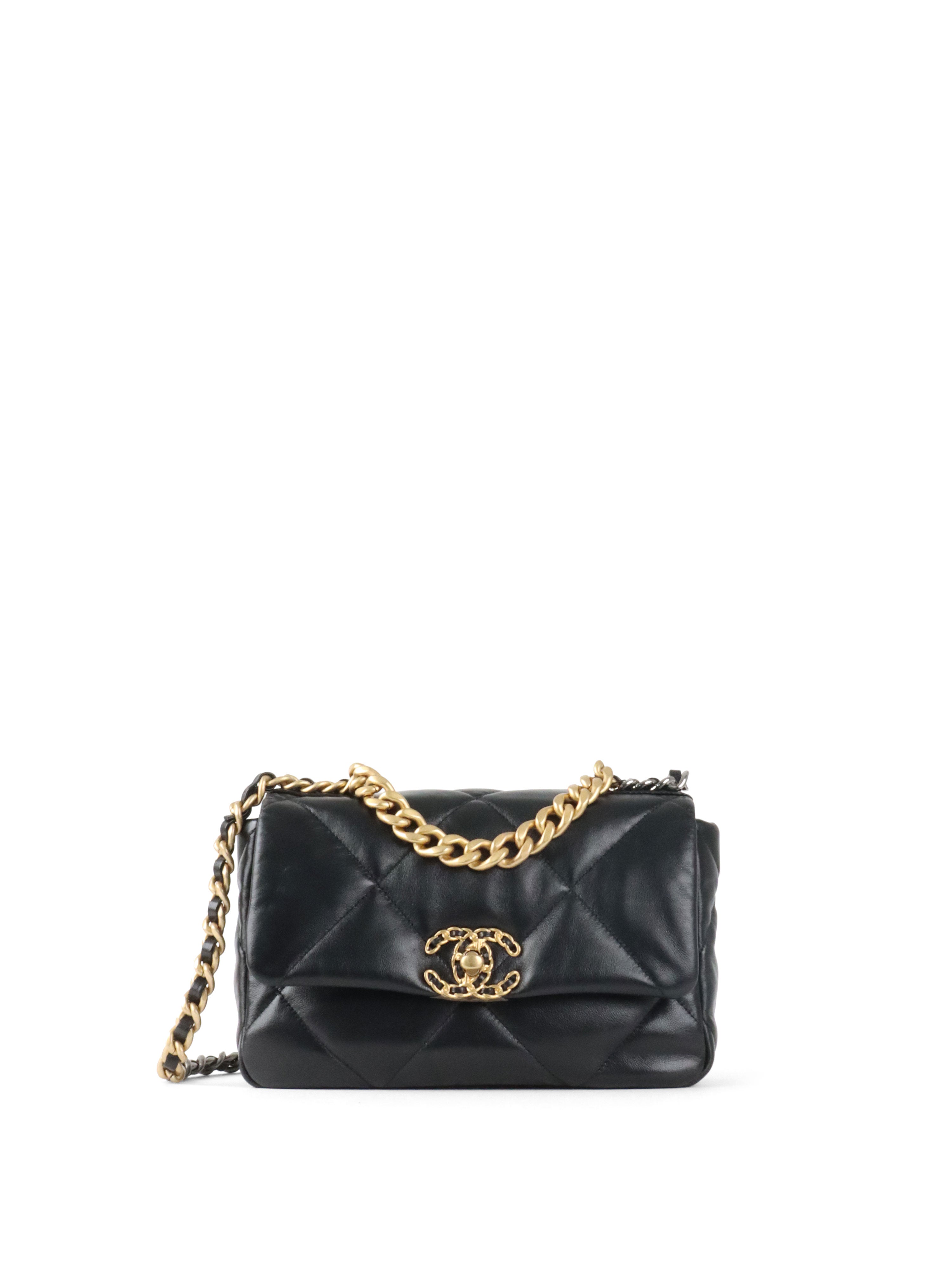 Chanel Black Small C19 Bag