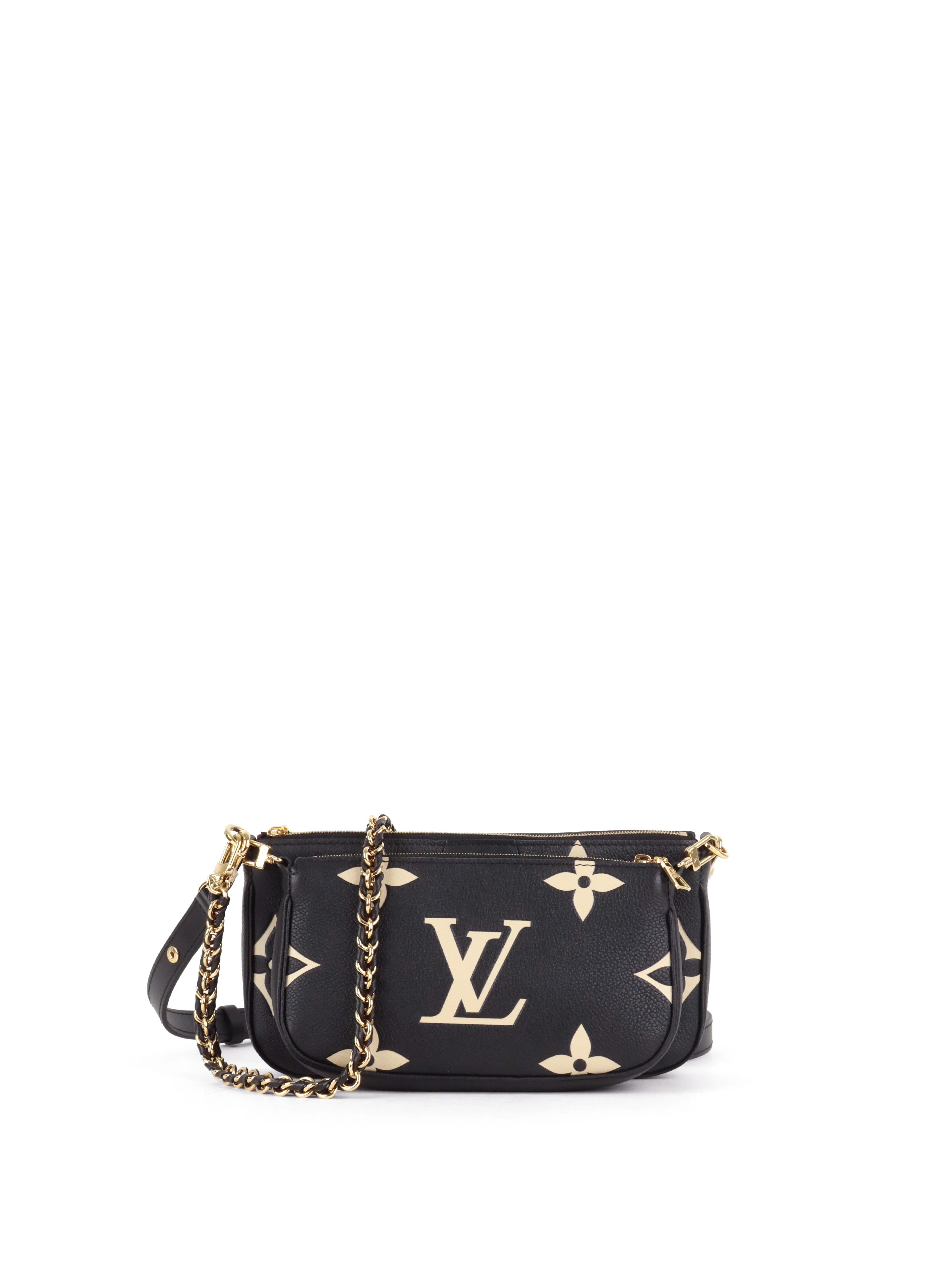 Louis Vuitton Bicolour Monogram Empreinte Multi Pochette Accessories