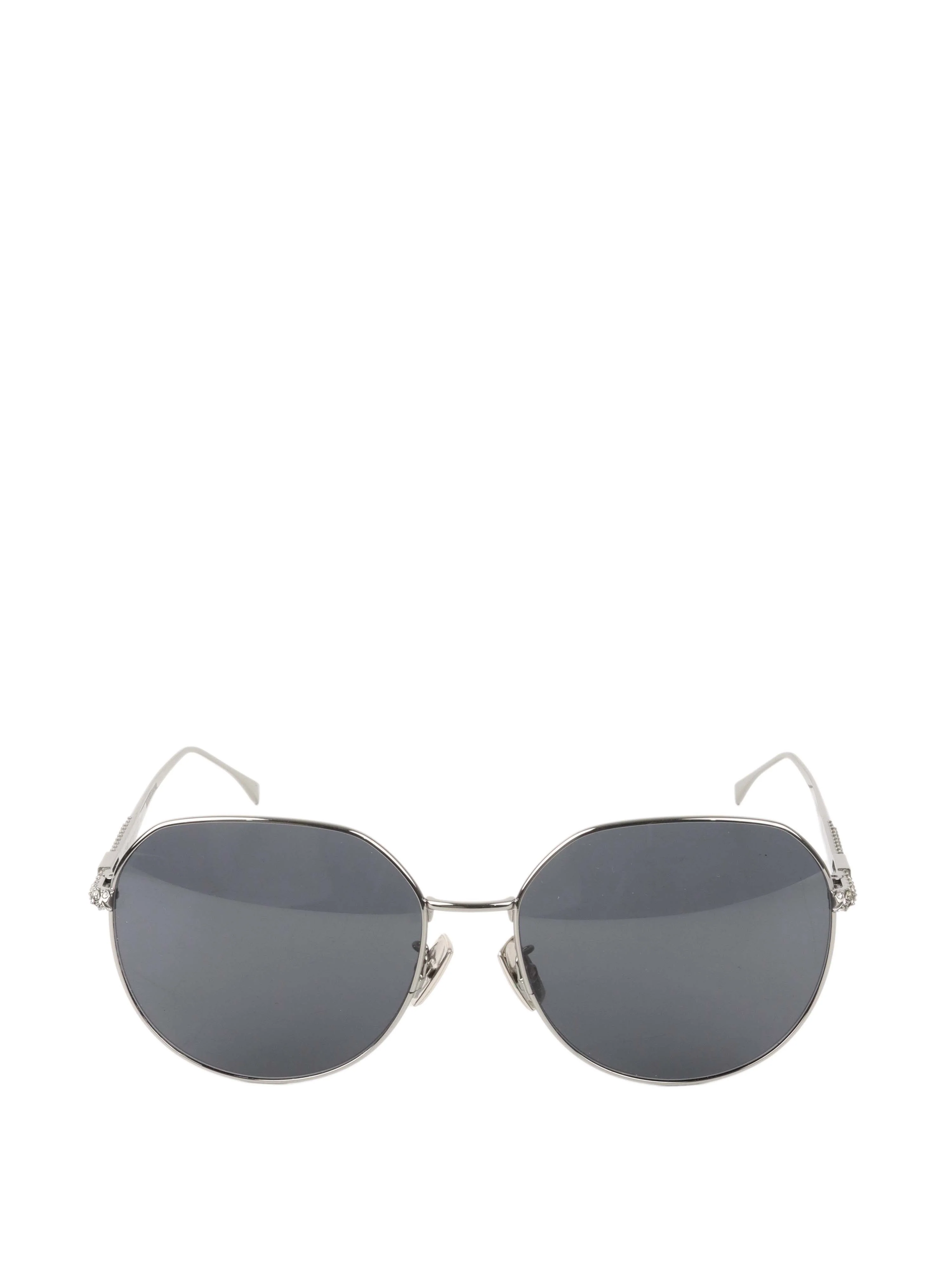 Fendi Silver frame sunglasses.