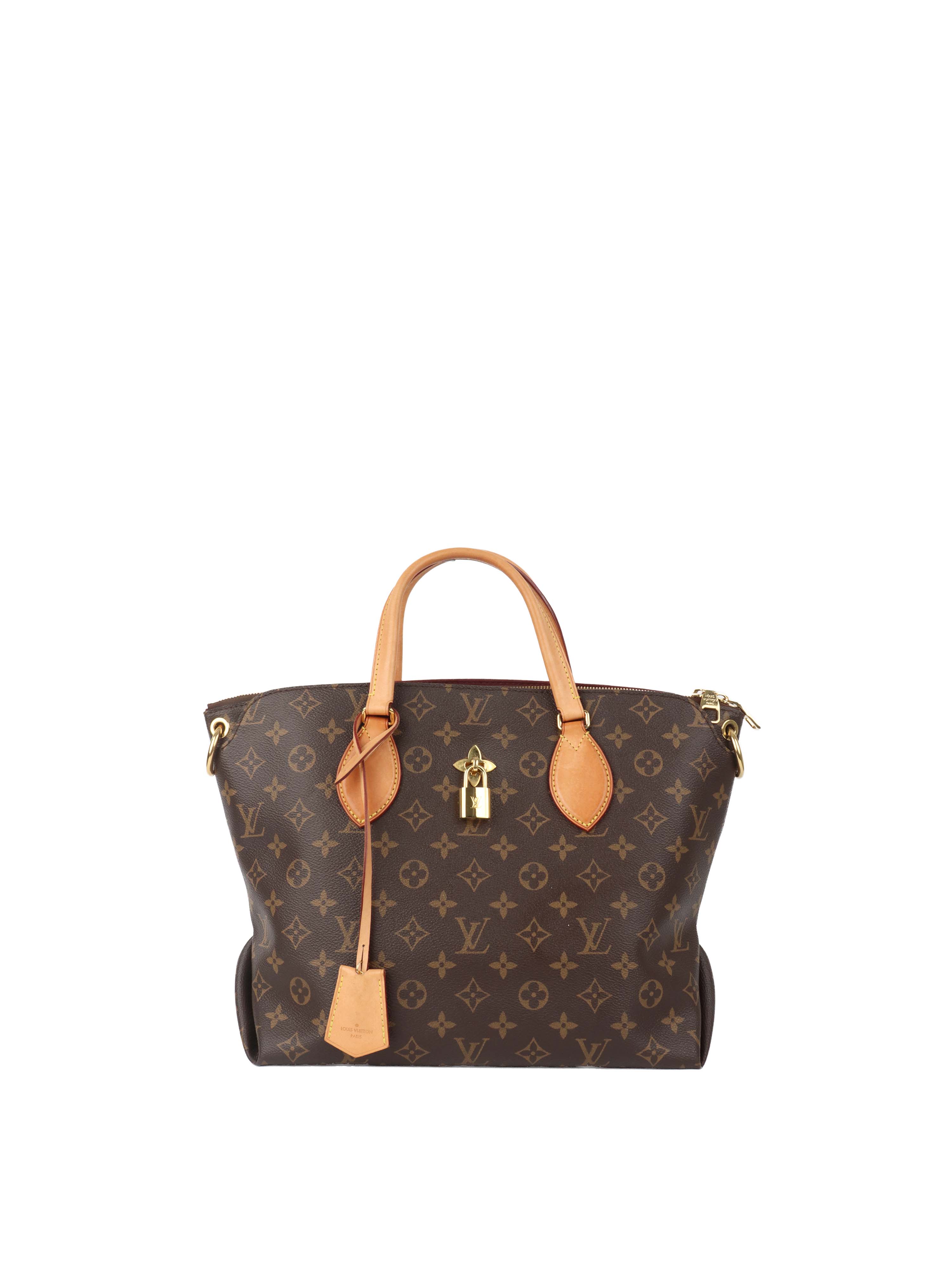Louis Vuitton Monogram MM Flower Zipped Tote.