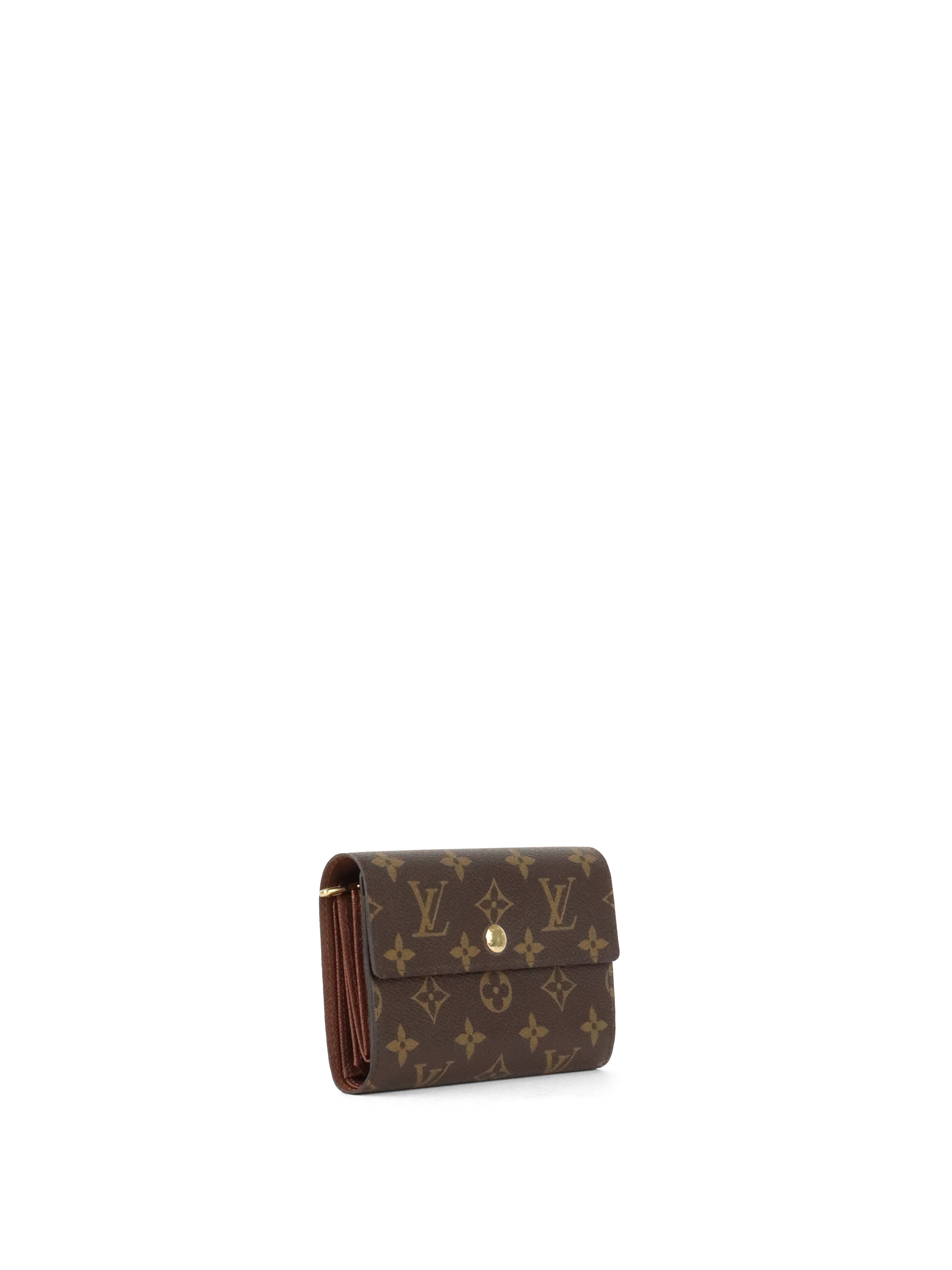 Louis Vuitton Monogram Canvas Alexandra Trifold Wallet