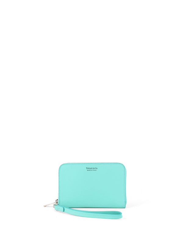 Tiffany  Co Turquoise Wristlet Wallet