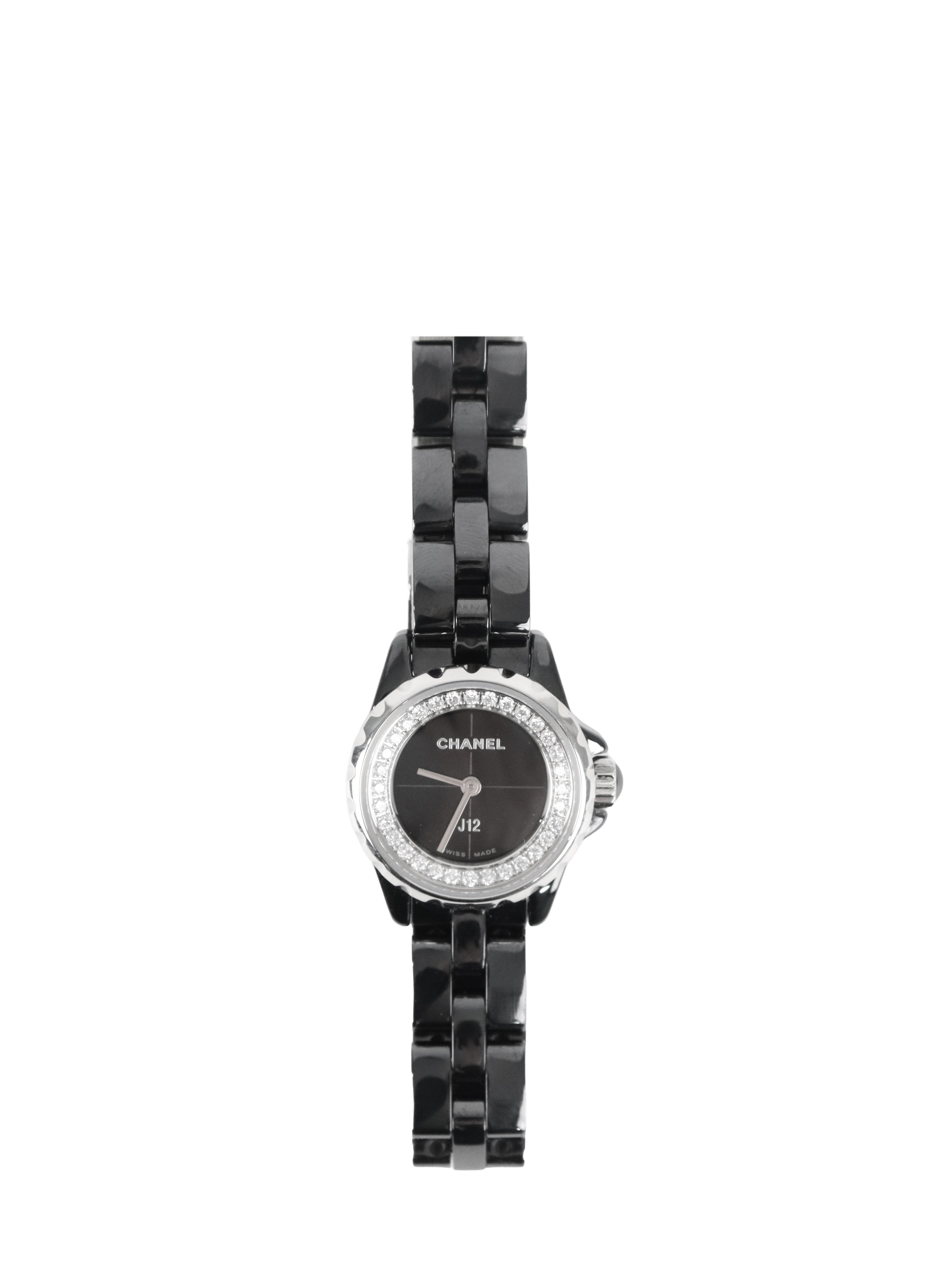 Chanel Black J12- XS Watch 19mm.