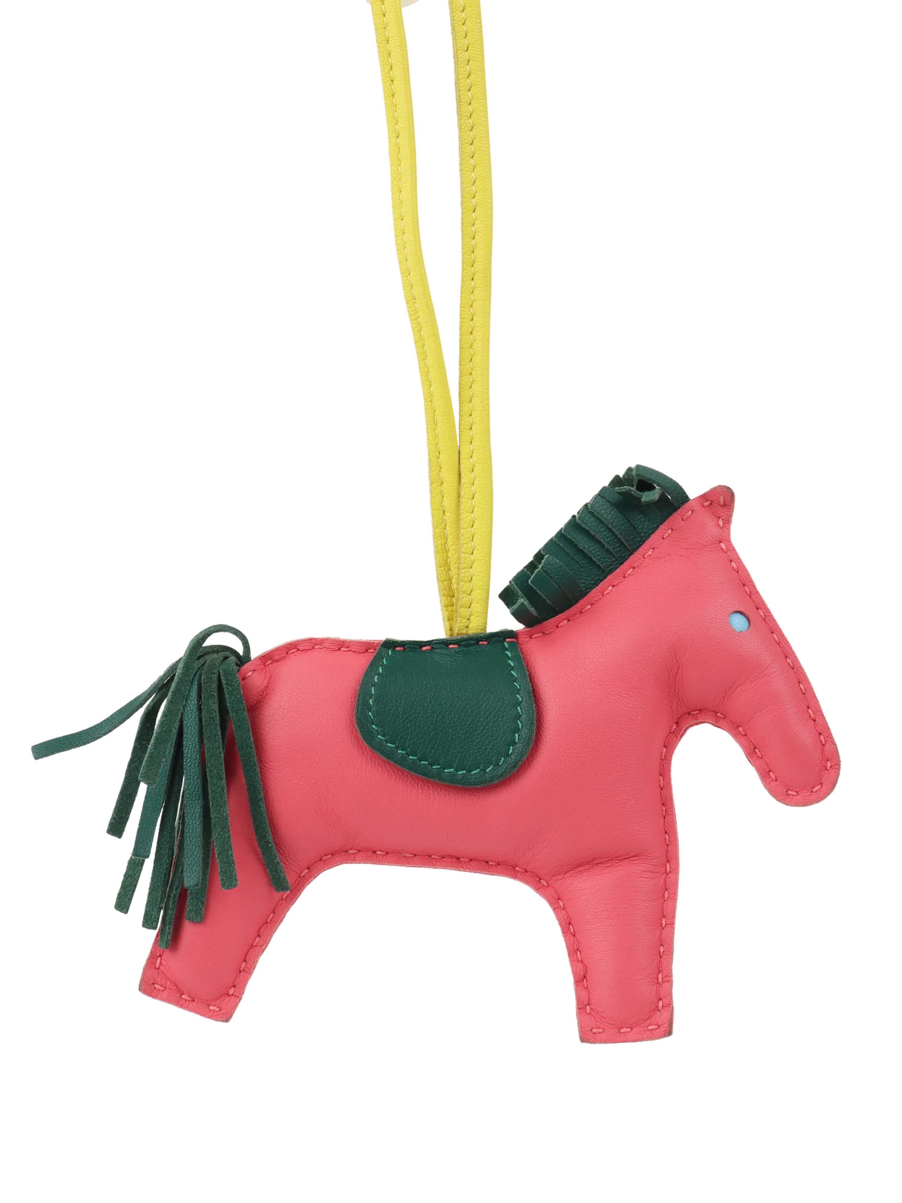 Hermes Pink  Green Rodeo MM.