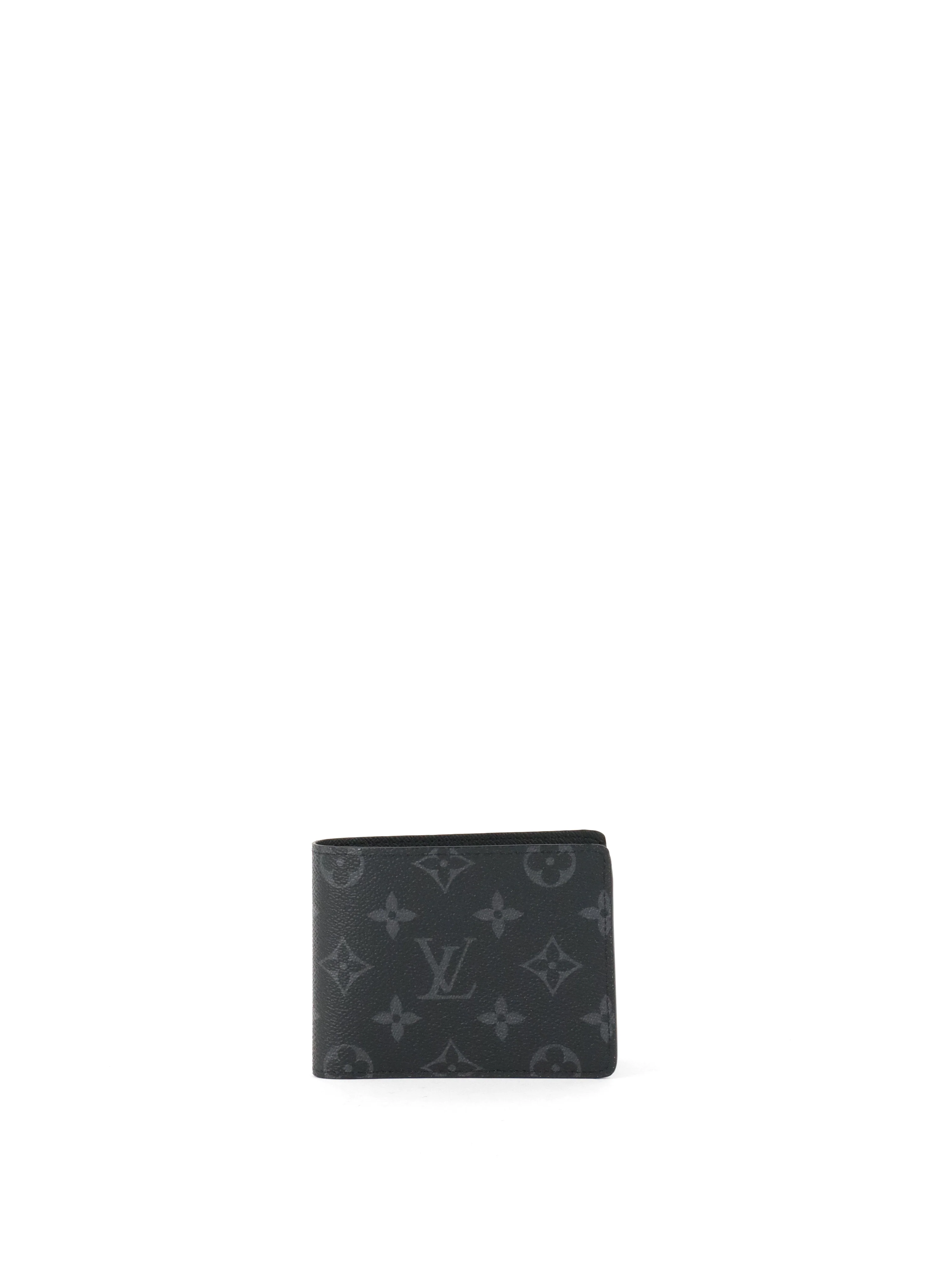 Louis Vuitton Black Monogram Multiple Wallet