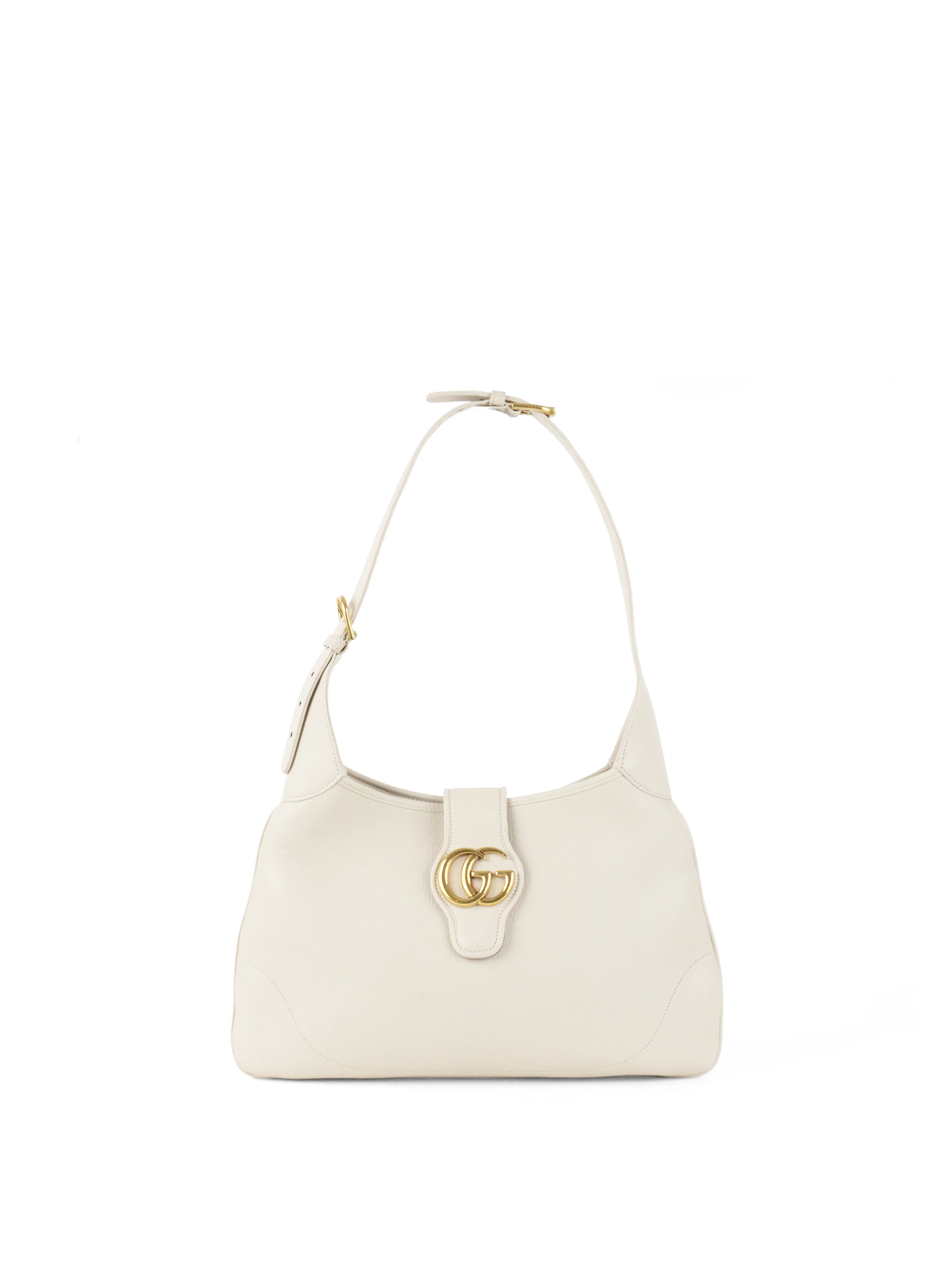 Gucci White Medium Aphrodite Shoulder Bag