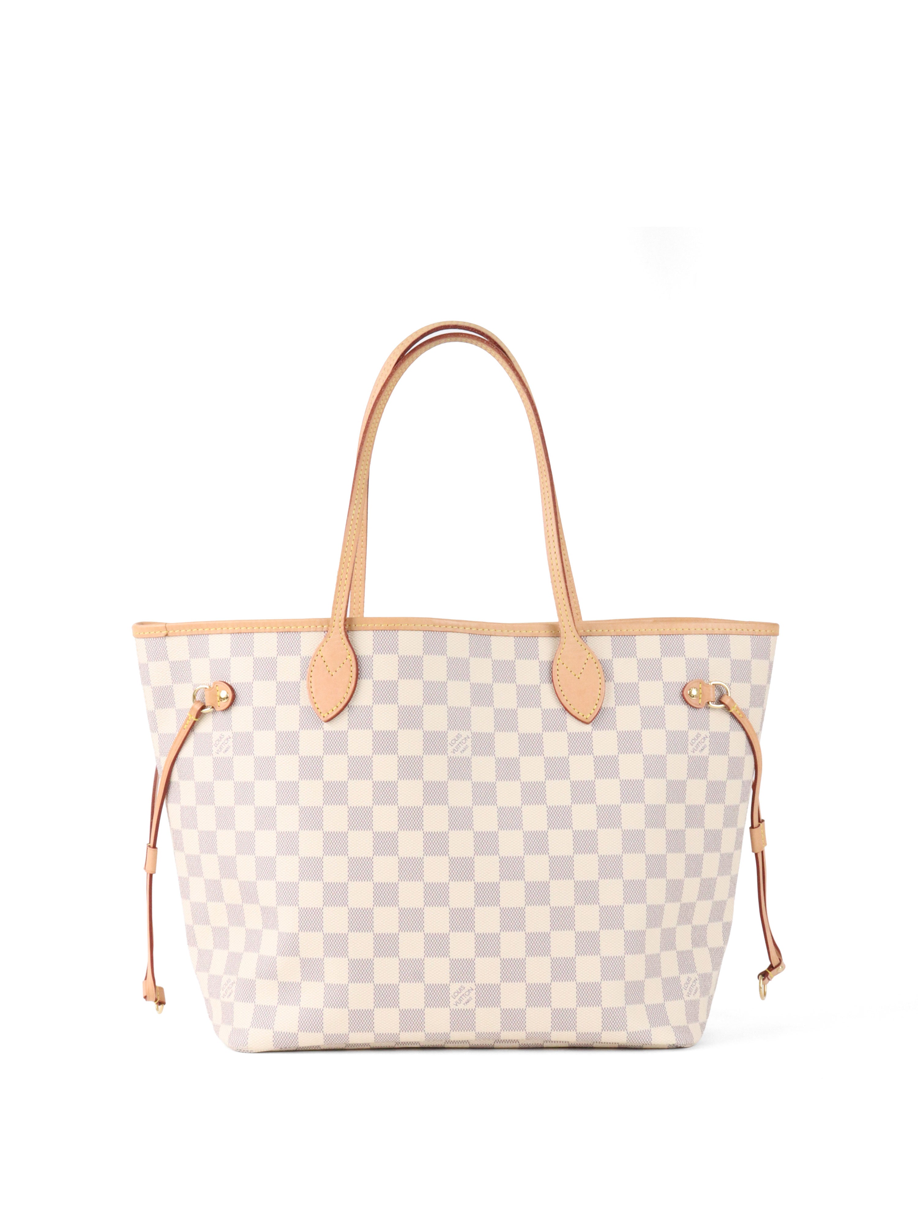 Louis Vuitton Damier Azur Neverfull MM Bag