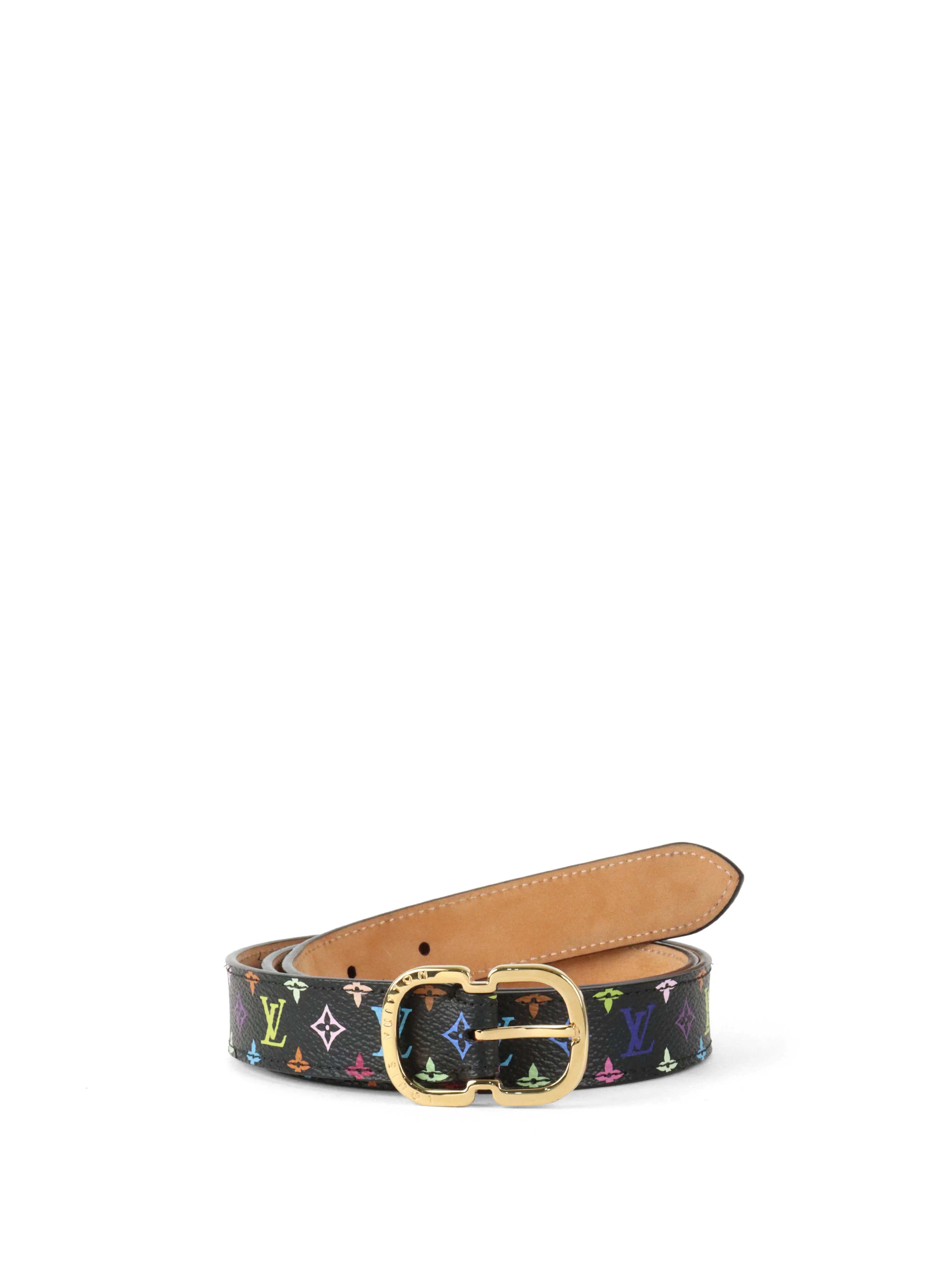 Louis Vuitton x Takashi Murakami Multicolour Belt