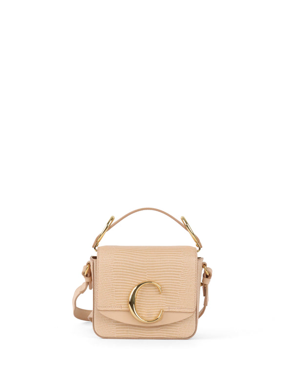 Chloe Delicate Light Pink Mini C Bag